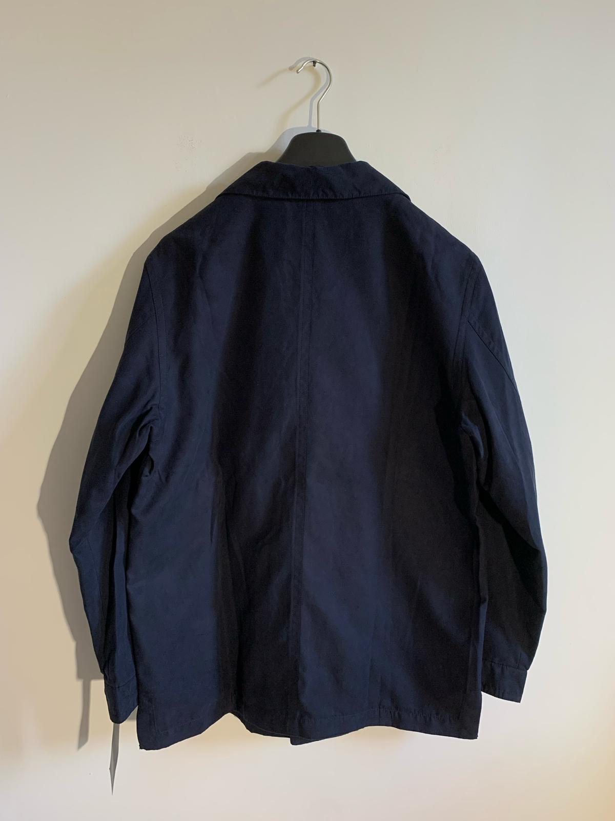 Giacca Bush. Colore blu. Taglia 50. 100% Skinara (Microfibra) - GLWear #