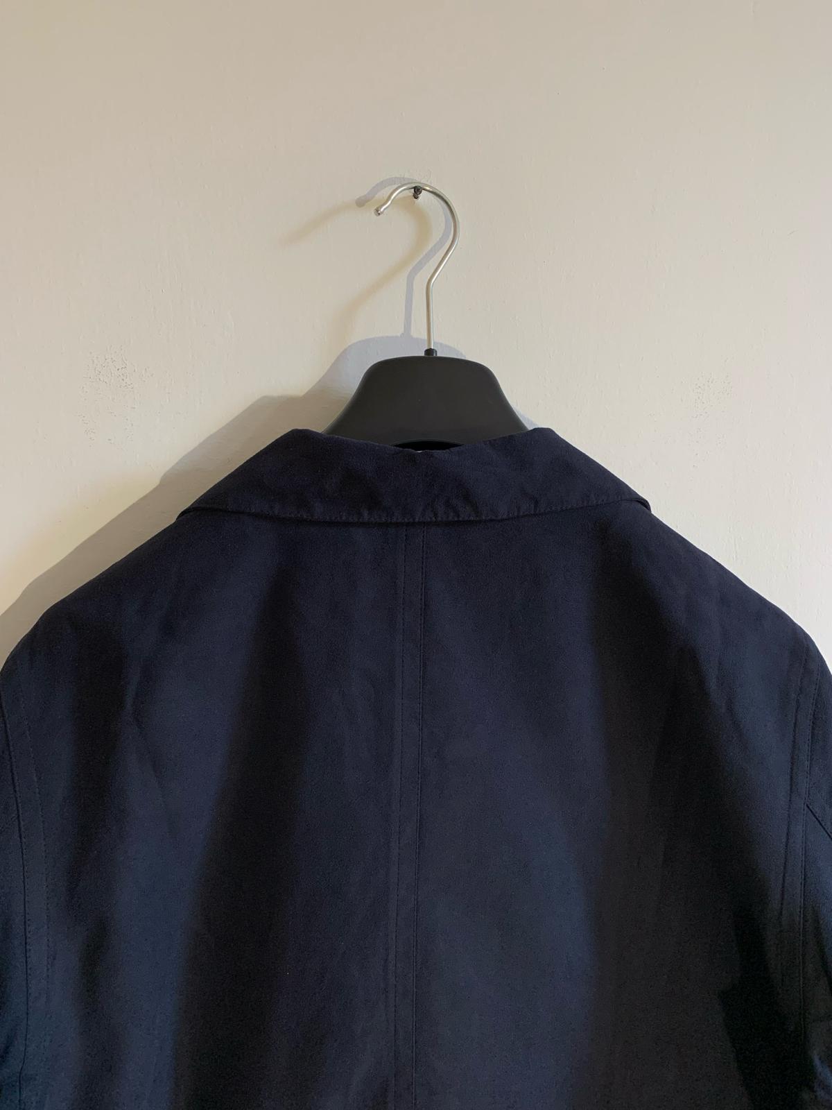 Giacca Bush. Colore blu. Taglia 50. 100% Skinara (Microfibra) - GLWear #