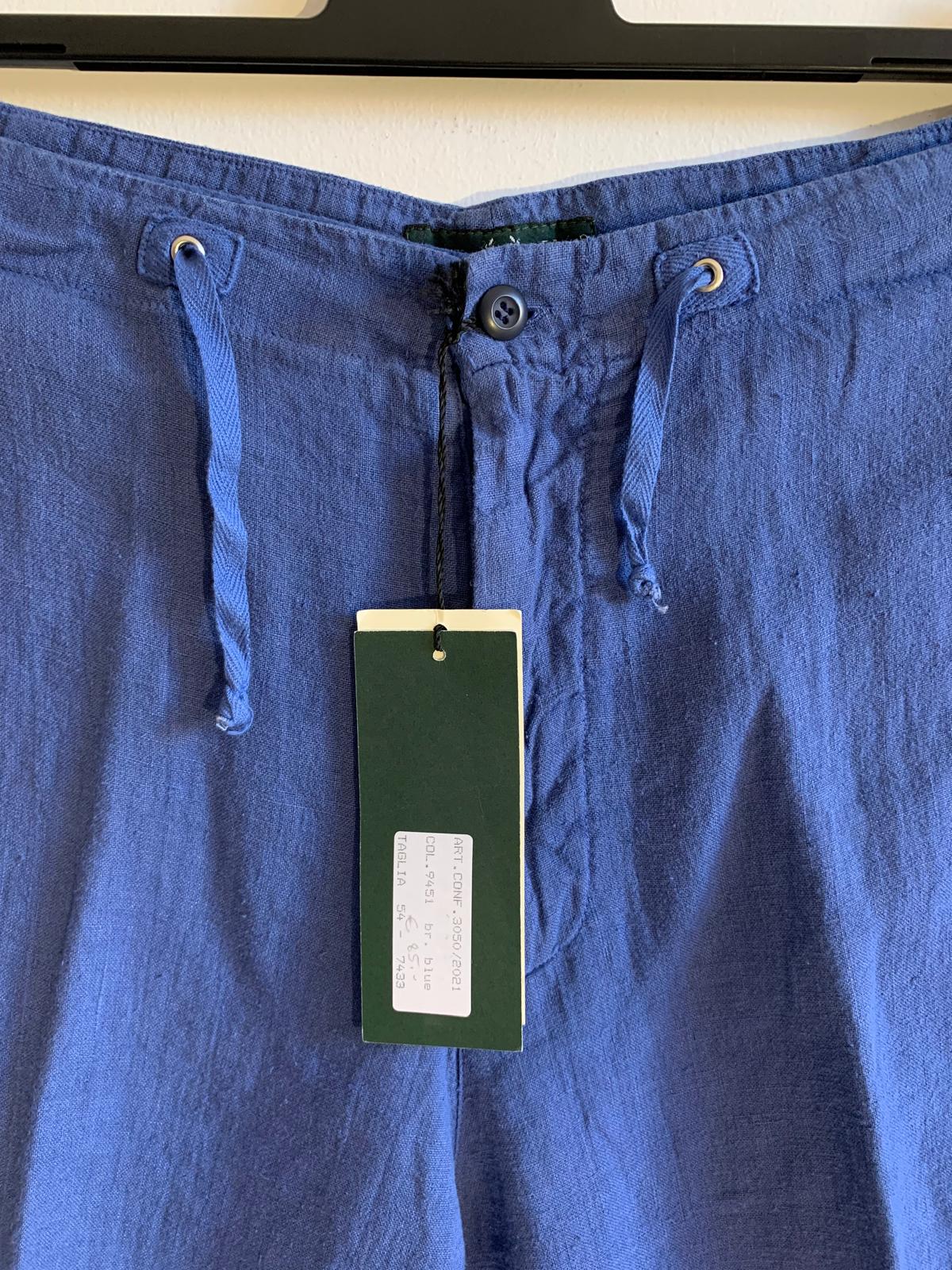 Shorts Fred Perry. Taglia 54. Colore blu. 100% Lino - GLWear #