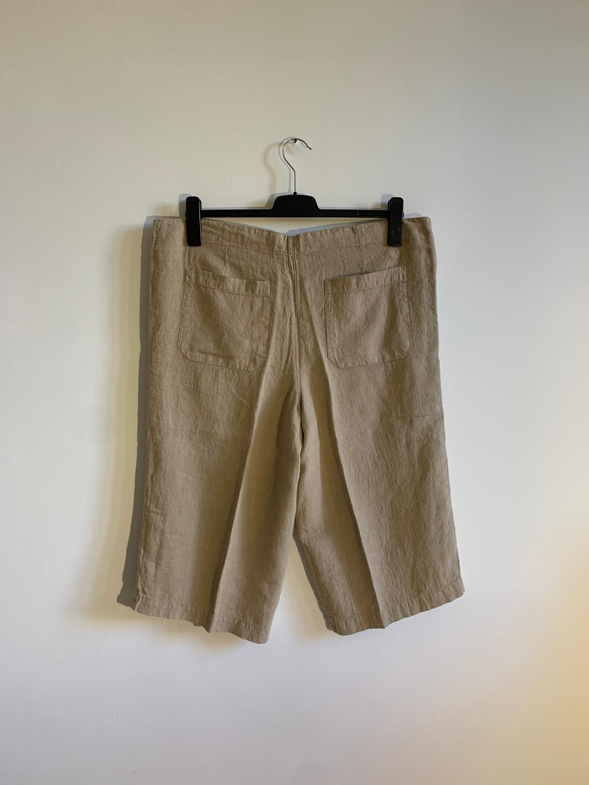 Shorts Fred Perry. Taglia 52. Colore beige. 100% Lino - GLWear #