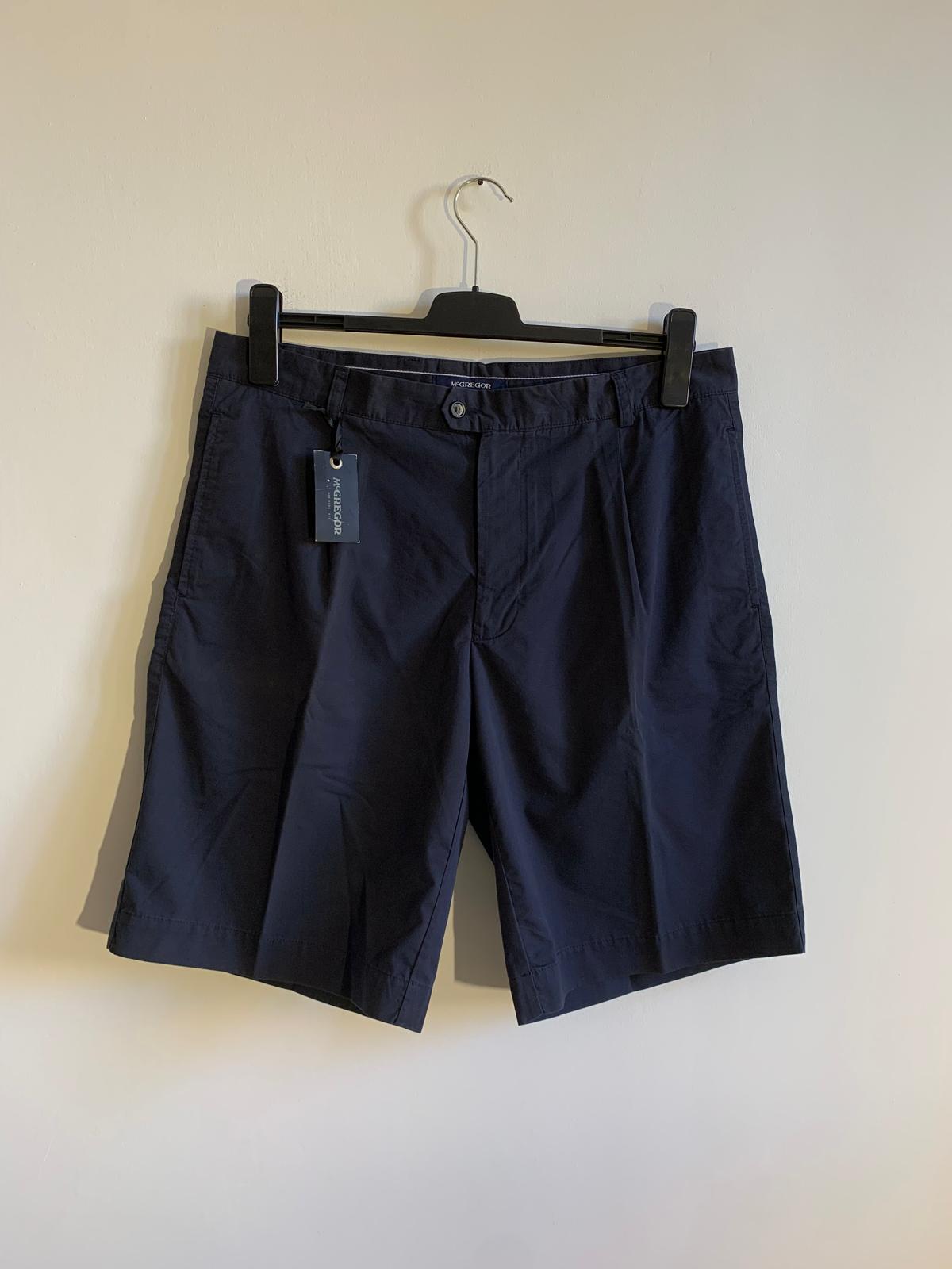 Shorts McGregor mod.Esat Gilbo. Taglia 54. Colore blu. 80% Cotone 20% Poliestere - GLWear #