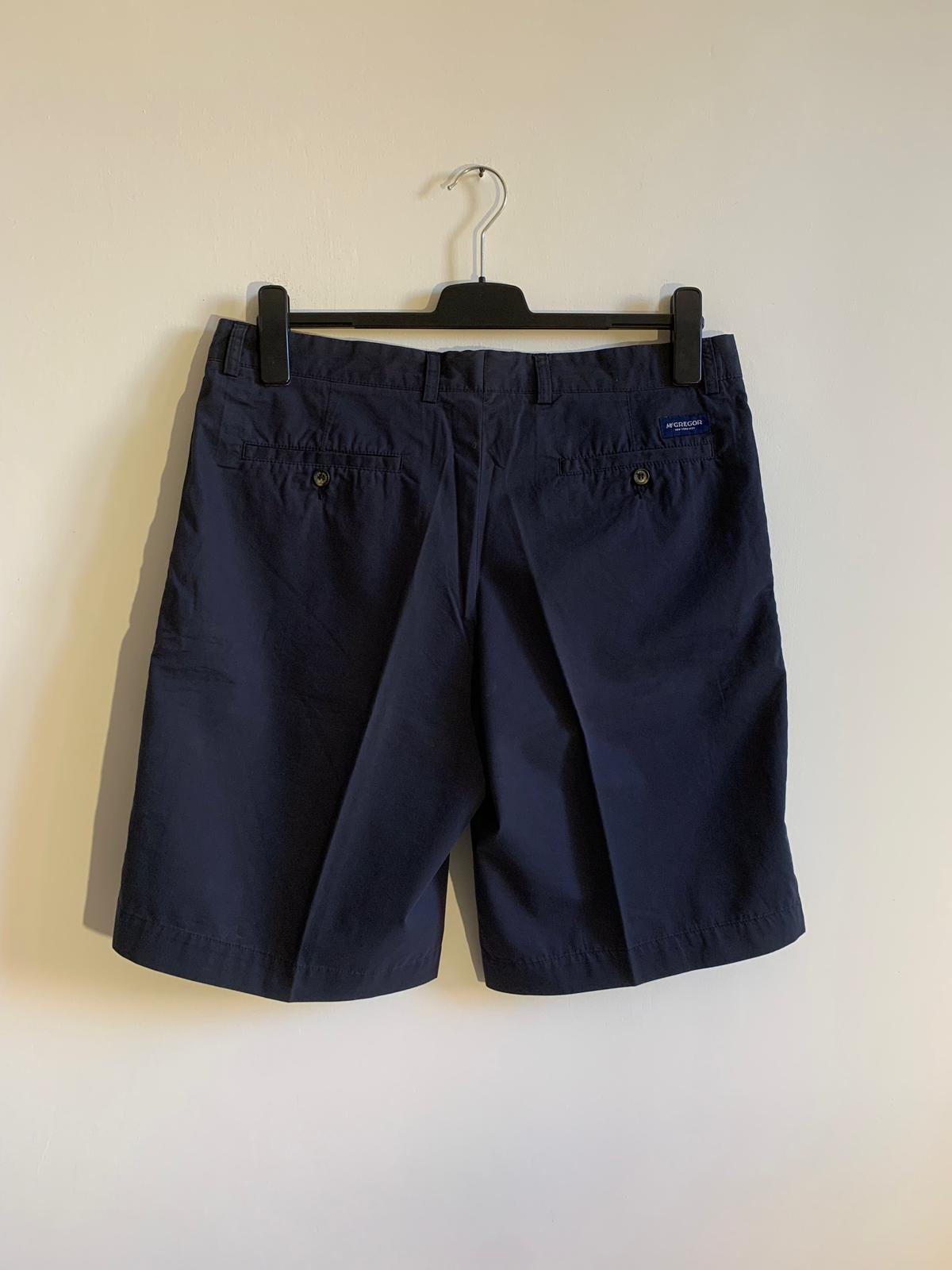 Shorts McGregor mod.Esat Gilbo. Taglia 54. Colore blu. 80% Cotone 20% Poliestere - GLWear #