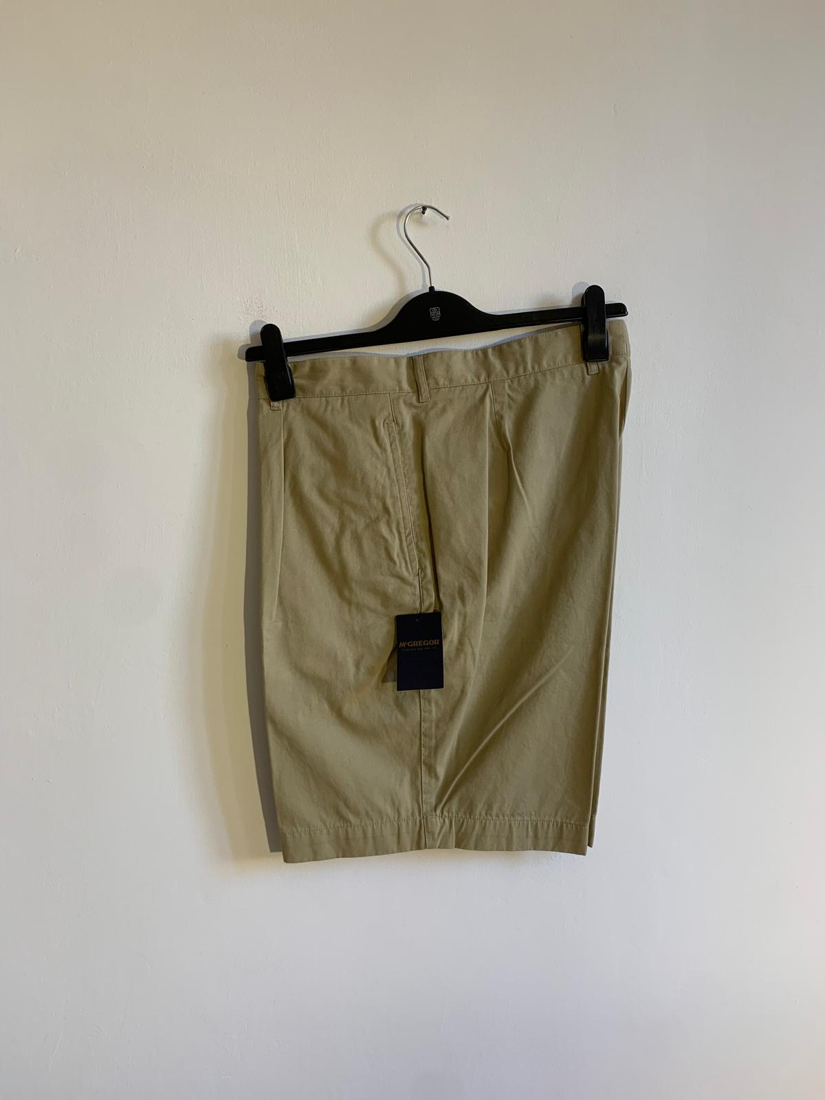 Shorts McGregor mod.Brenda Light Bob. Taglia 54. Colore beige. 100% Cotone - GLWear #