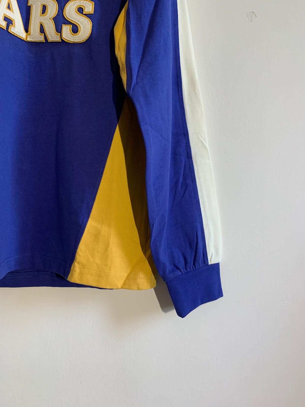 Polo manica lunga Mud & Glory mod. Bears. Taglia L. 100% Cotone. Colore Blu - GLWear #