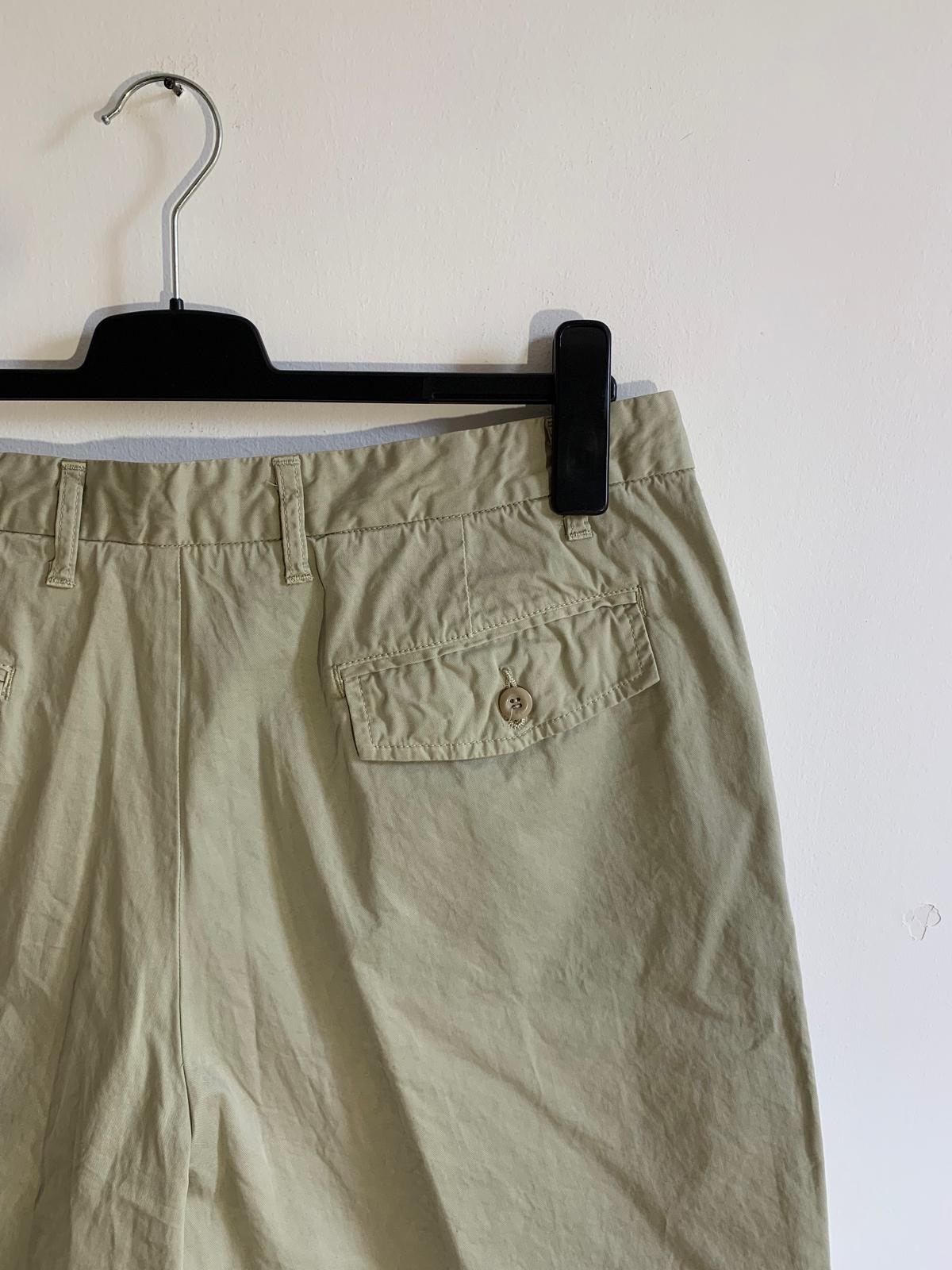 Shorts Osgood mod. Bermuda Gambardine doppio. Taglia 54. Colore kaki. 100% Cotone
