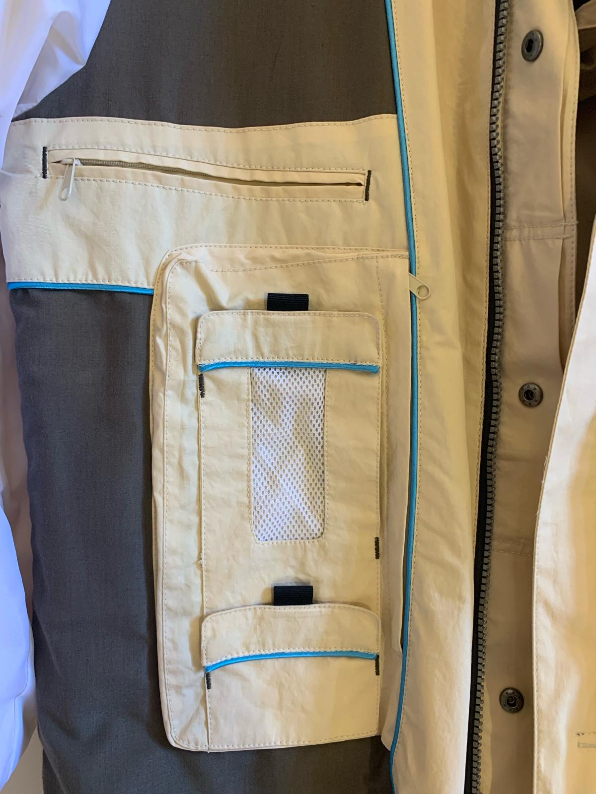 Giacca Bush per Lufthansa. Colore beige. Taglia 48 - GLWear #
