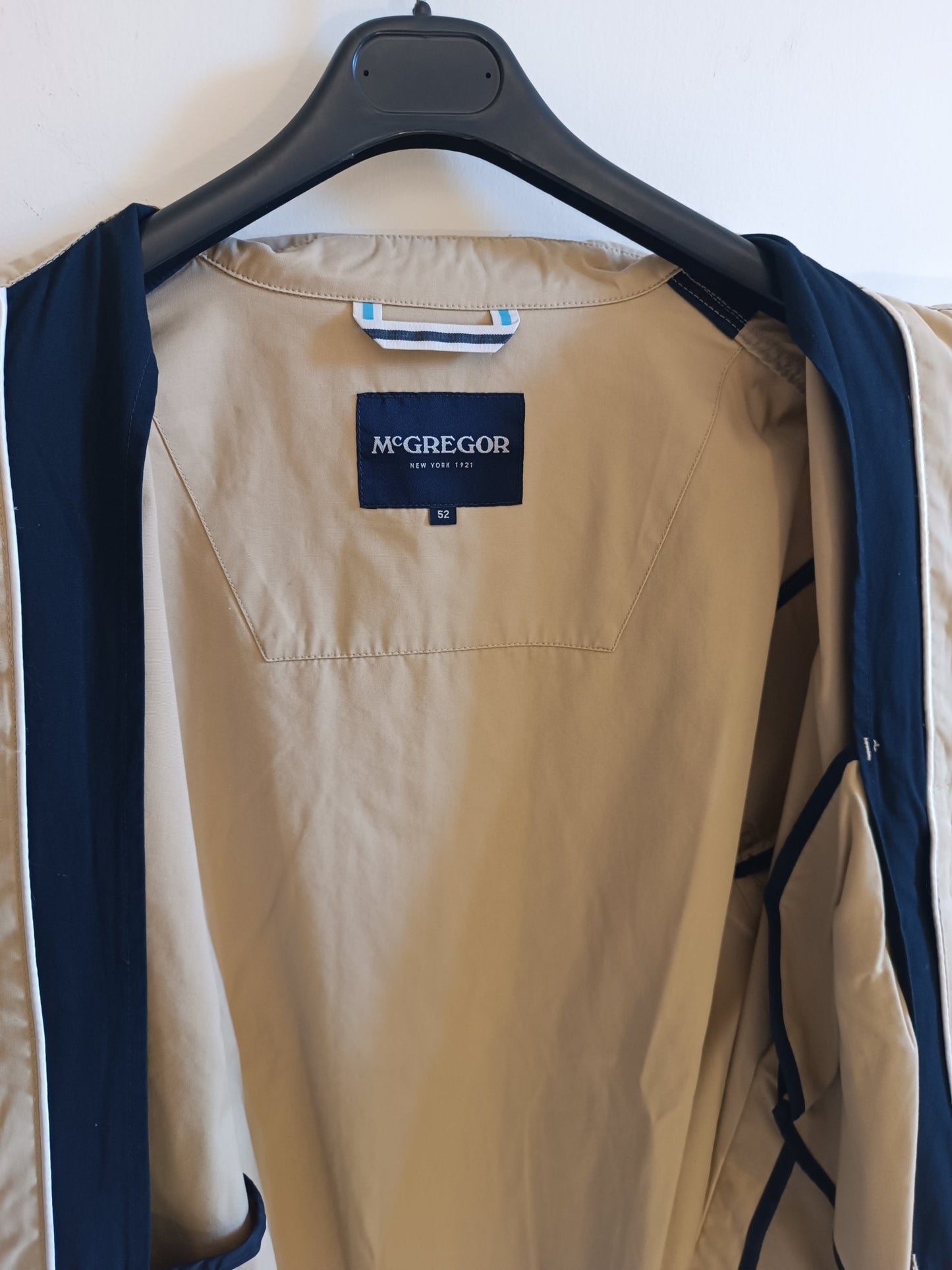 Giacca McGregor ALEX DRIZZIER. Colore beige. Taglia 52. 100% Cotone - GLWear #