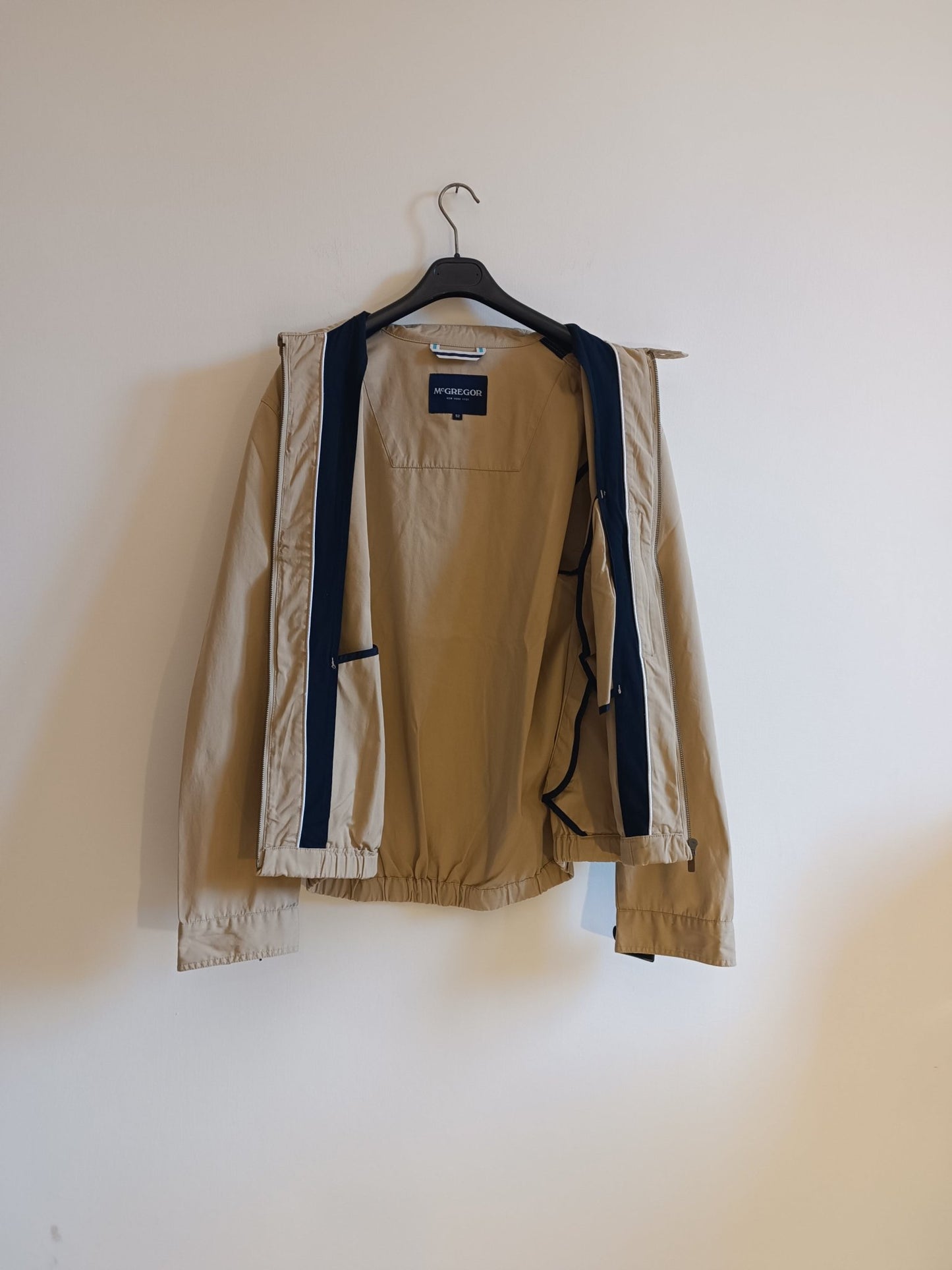 Giacca McGregor ALEX DRIZZIER. Colore beige. Taglia 52. 100% Cotone - GLWear #