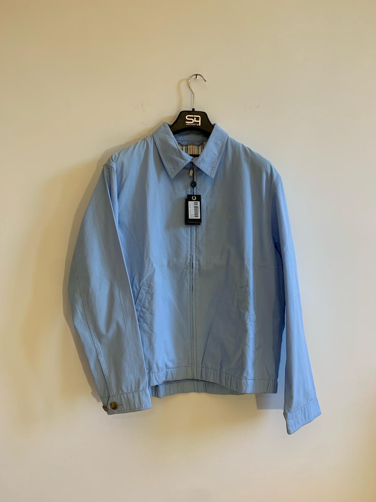 Giacca McGregor mod. ALEX DRIZZIER. Colore turchese. Taglia 52. 100% Cotone - GLWear #
