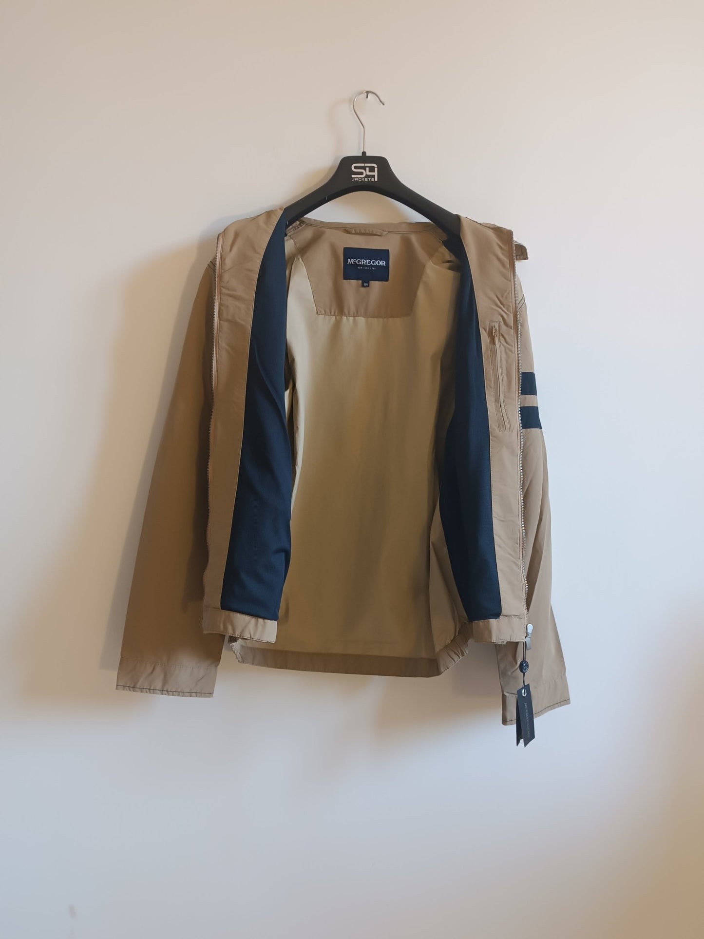 Giacca McGregor mod. QUINN JULIEN. Colore marrone. Taglia 54. 70% Cotone 30% Poliestere - GLWear #