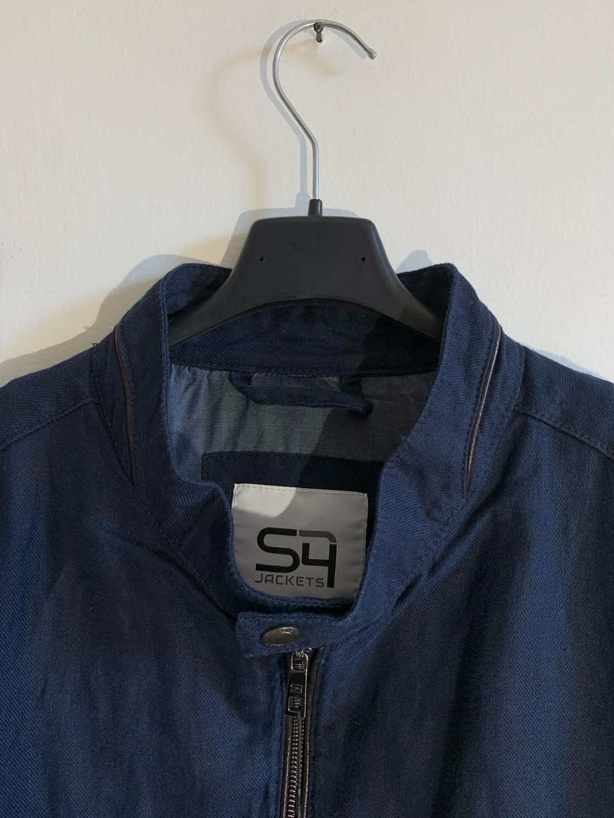 Giacca S4 Jackets modello PORTOFINO. Colore blu. Taglia 54. 100% Lino - GLWear #