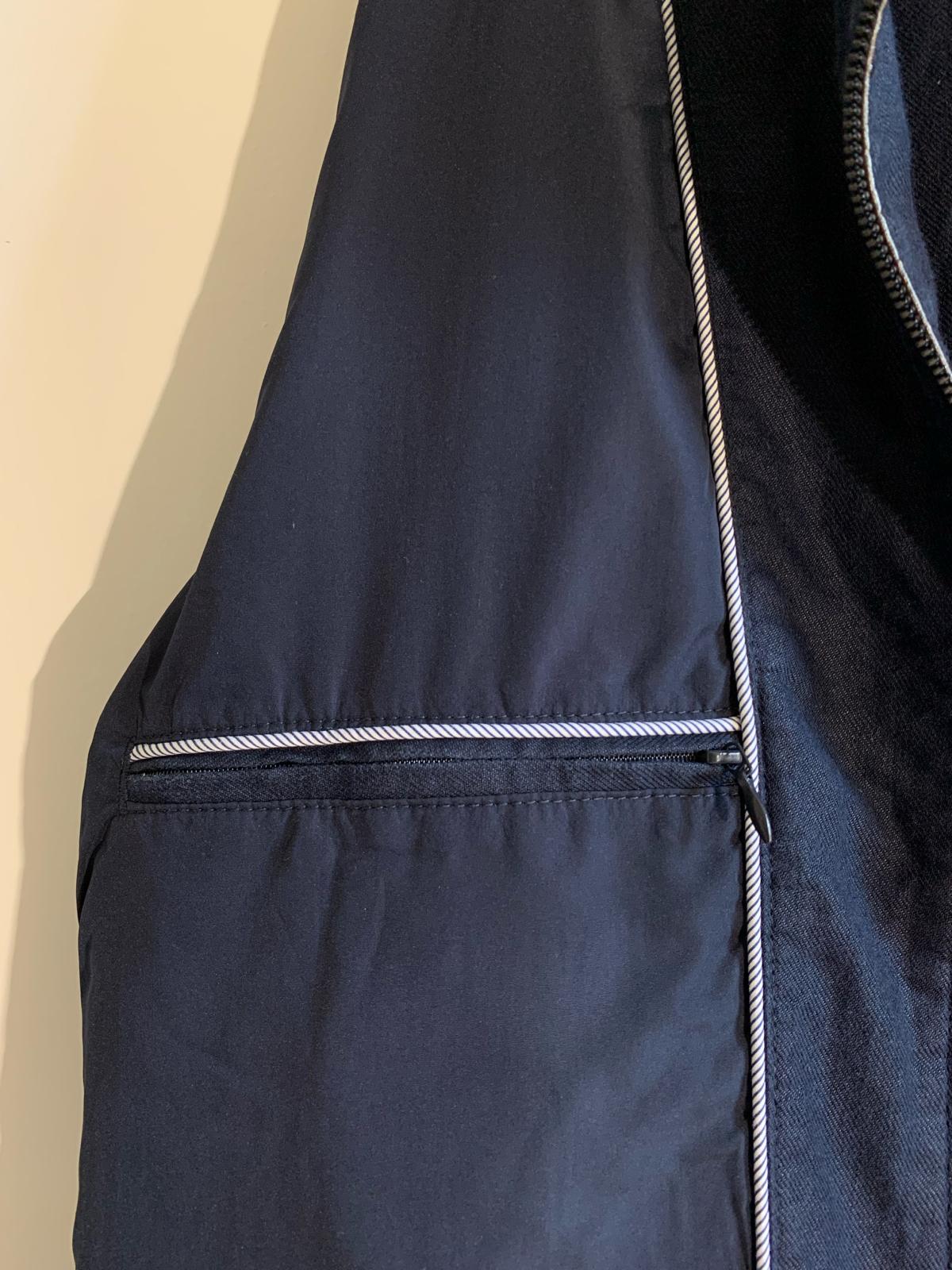 Giacca S4 Jackets modello PORTOFINO. Colore blu. Taglia 54. 100% Lino - GLWear #