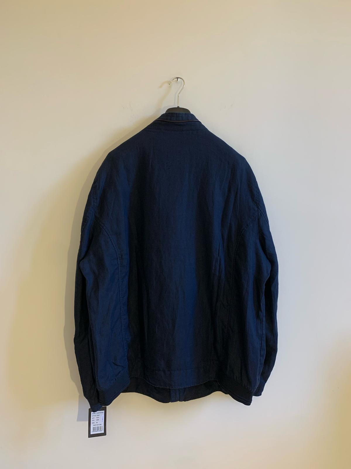 Giacca S4 Jackets modello PORTOFINO. Colore blu. Taglia 66. 100% Lino - GLWear #