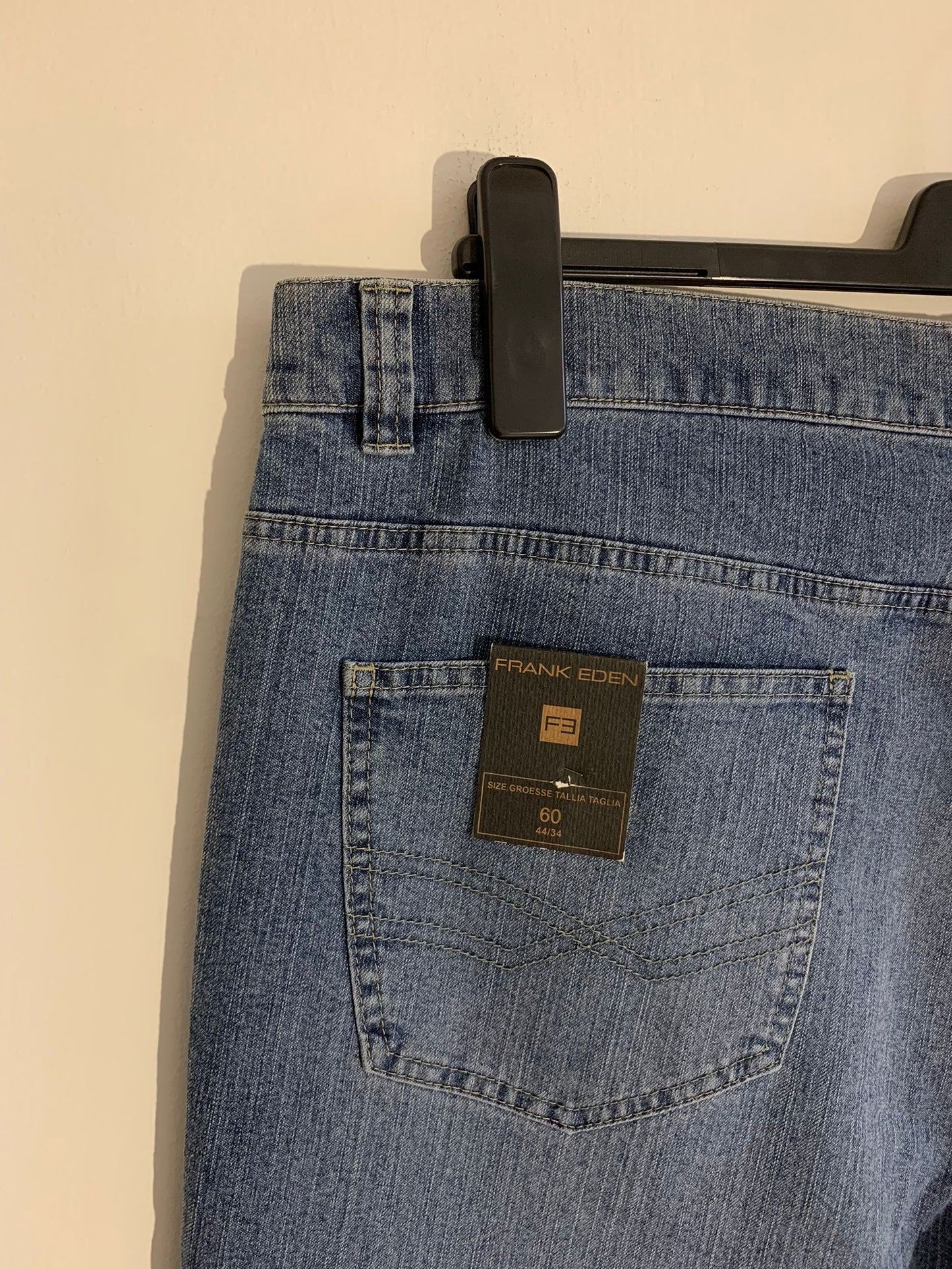 Jeans Frank Eden. Taglia 60. 85% Cotone 13% Poliestere 2% Elastane - GLWear #