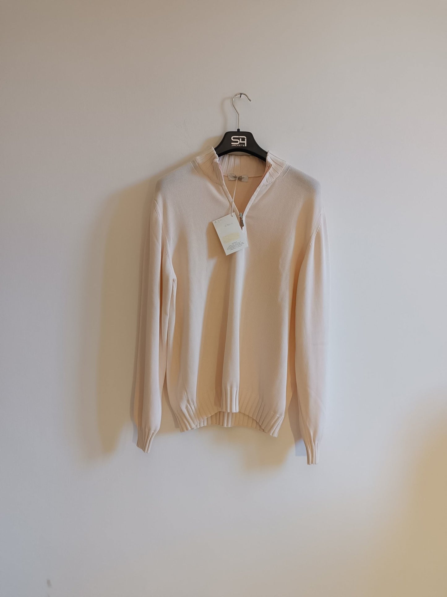 Maglione Valdoglio unisex colore rosa. Taglia 52. 100% Cotone - GLWear #