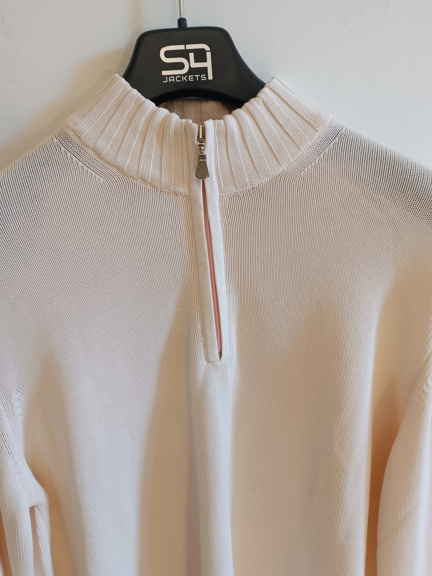 Maglione Valdoglio unisex colore rosa. Taglia 52. 100% Cotone - GLWear #