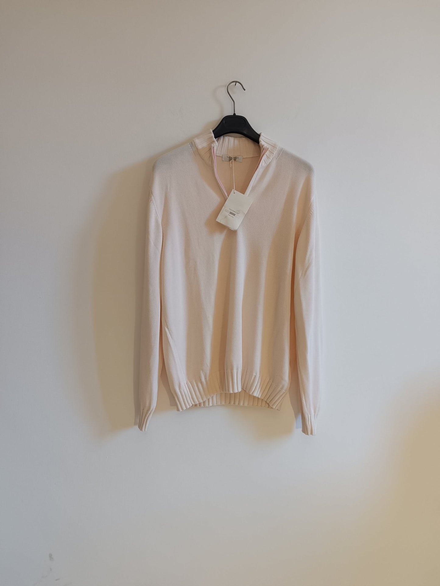 Maglione Valdoglio unisex colore rosa. Taglia 54. 100% Cotone - GLWear #