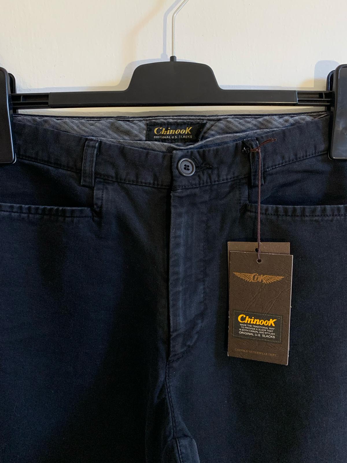 Pantalone Chinook colore antracite. Taglia 46. 100% Cotone - GLWear #