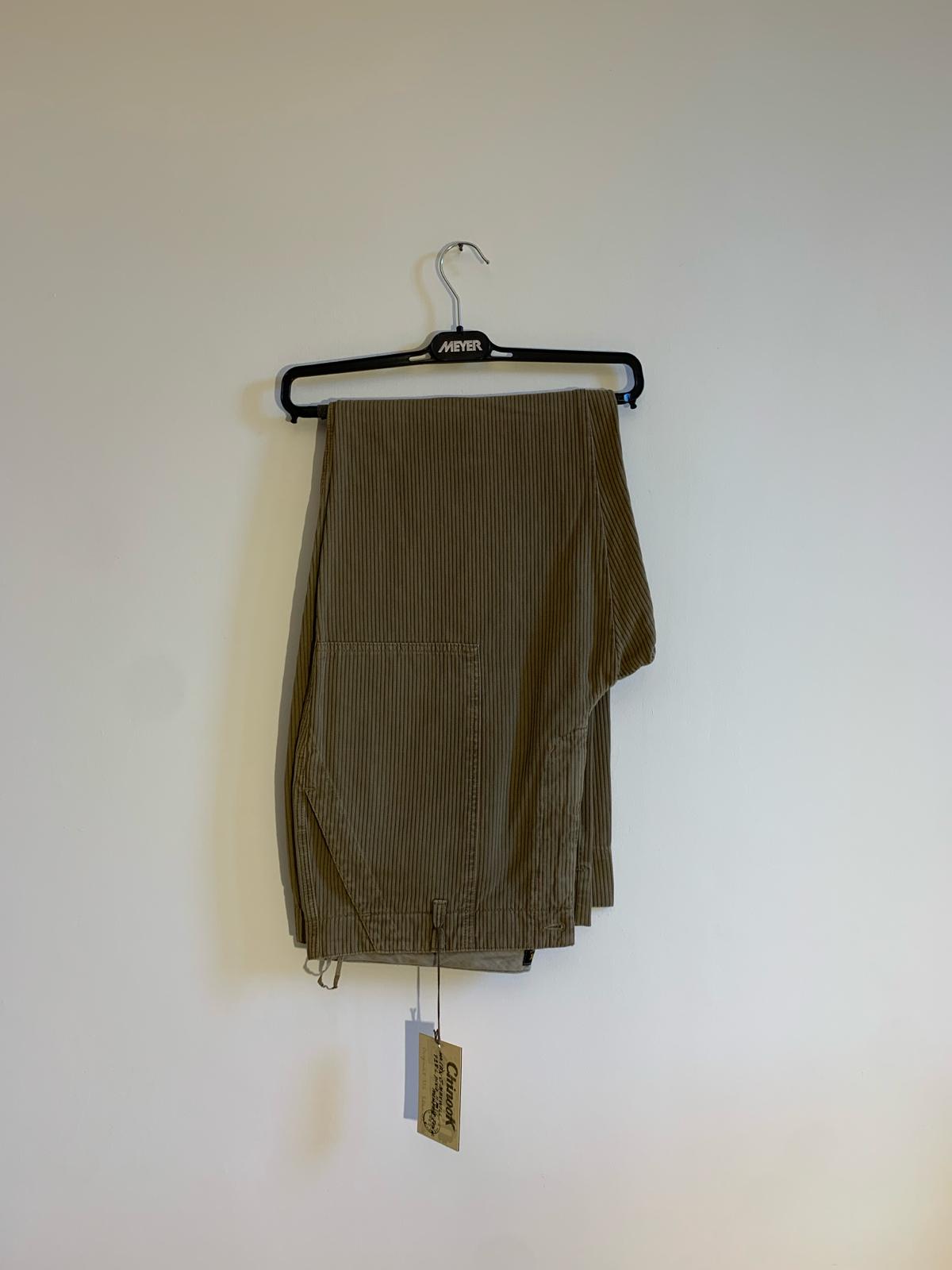 Pantalone Chinook taglia 56. 100% Cotone. Tessuto in velluto - GLWear #