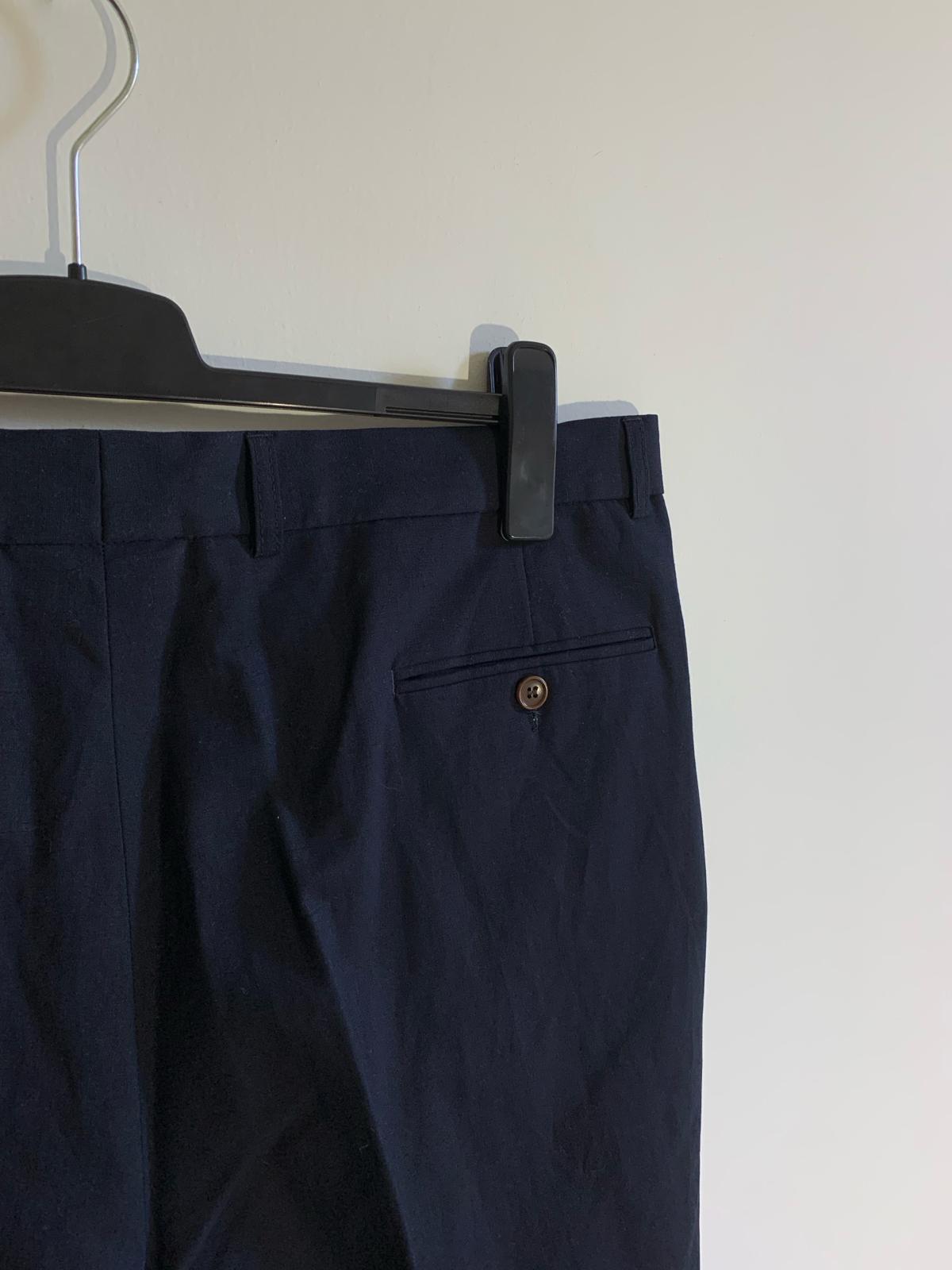 Pantalone McGregor mod. Delin Camerota . Taglia 60. Colore blu. 55 % Cotone 45% Lino - GLWear #