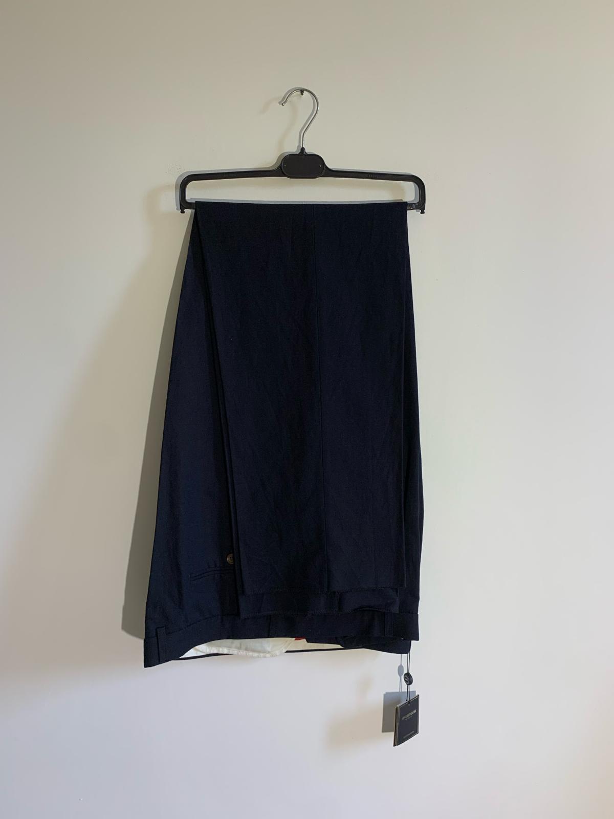 Pantalone McGregor mod. Delin Camerota . Taglia 60. Colore blu. 55 % Cotone 45% Lino - GLWear #
