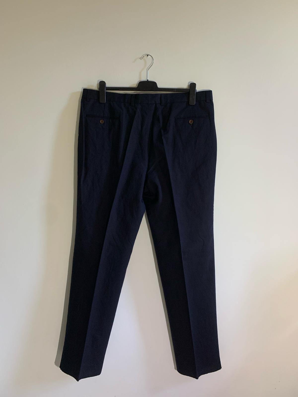 Pantalone McGregor mod. Delin Camerota . Taglia 60. Colore blu. 55 % Cotone 45% Lino - GLWear #