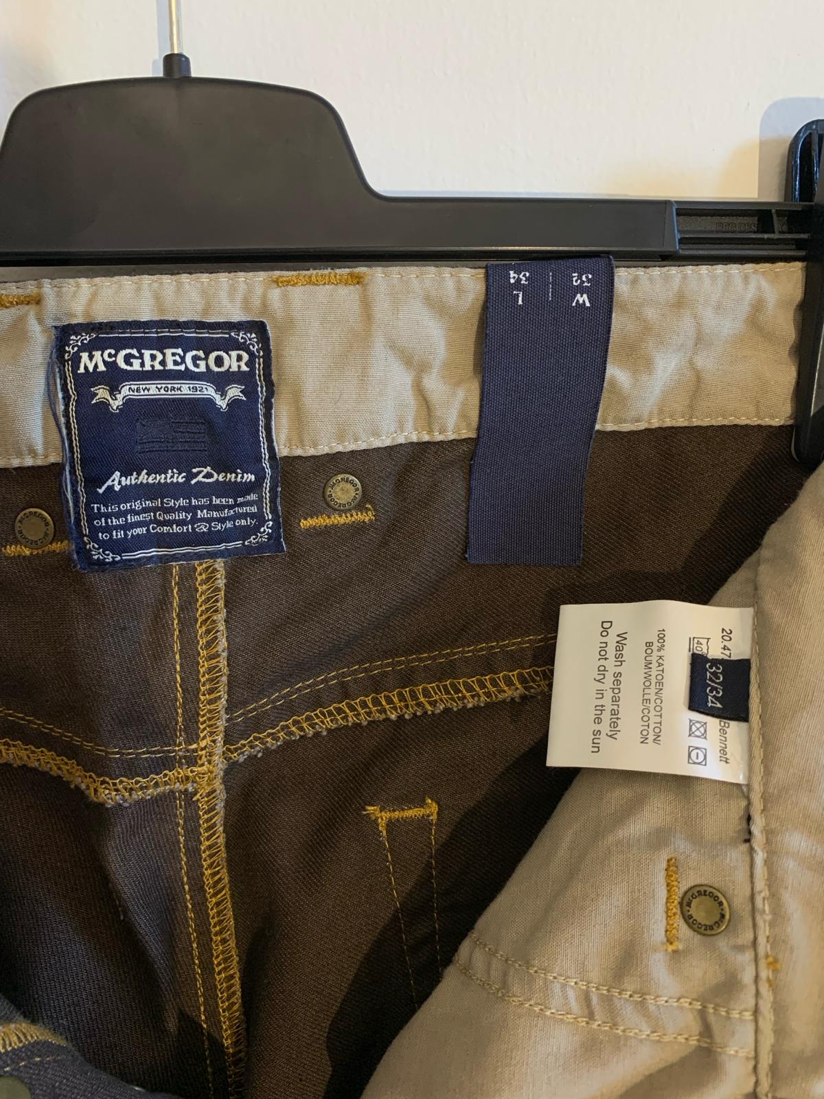 Pantalone McGregor mod. Irwin Bennet. Taglia 42. 100% Cotone - GLWear #
