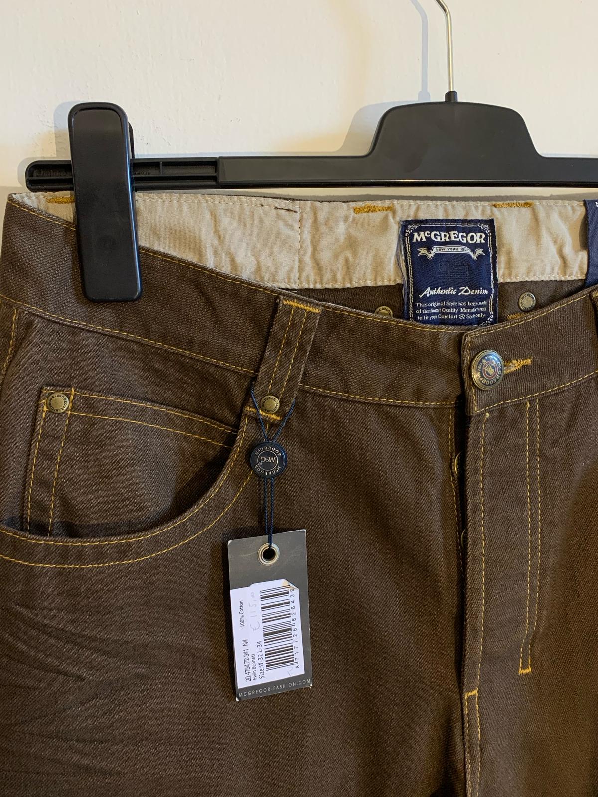 Pantalone McGregor mod. Irwin Bennet. Taglia 42. 100% Cotone - GLWear #