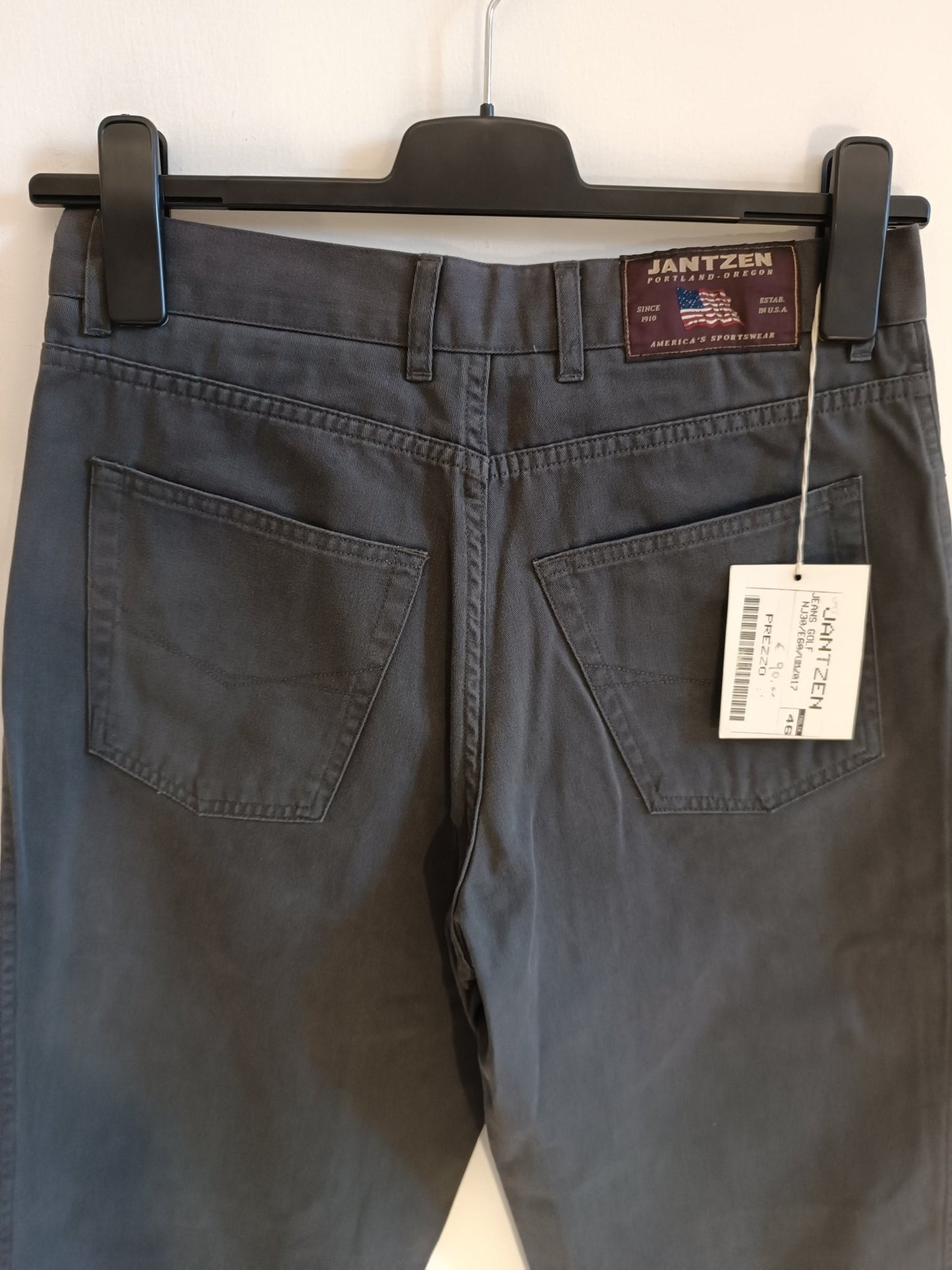 Pantalone Yantzen taglia 46 .100% Cotone. Colore grigio - GLWear #
