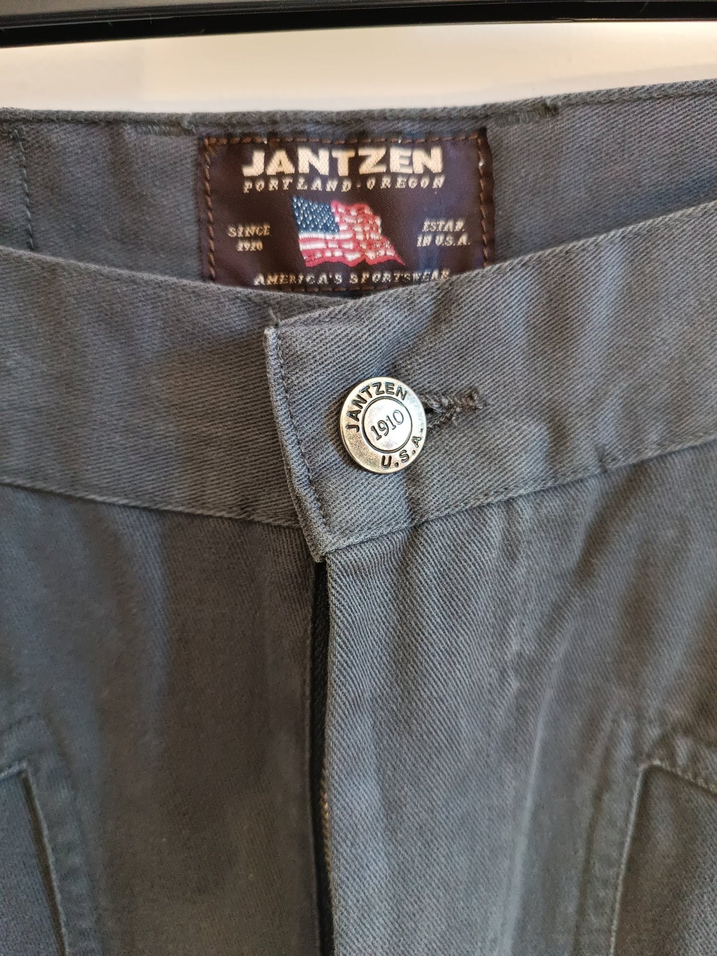 Pantalone Yantzen taglia 46 .100% Cotone. Colore grigio - GLWear #