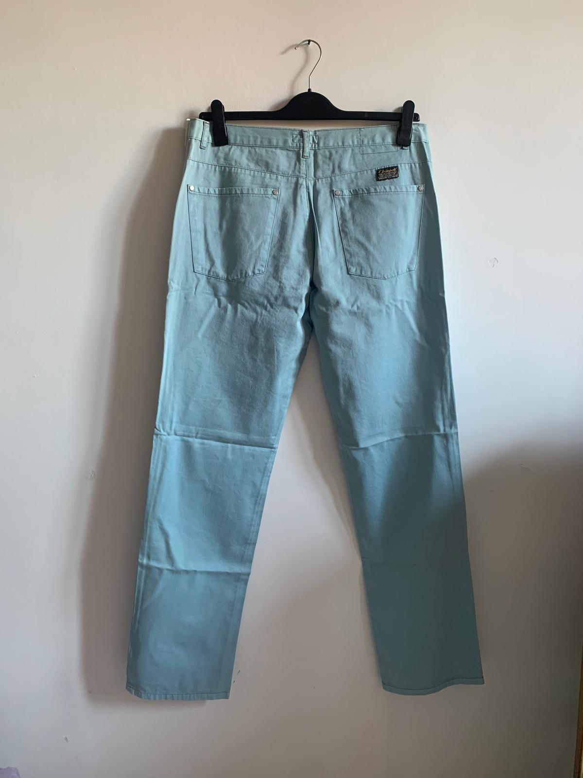 Pantalone Chinook. Taglia 52. 100% Cotone. Colore carta da zucchero