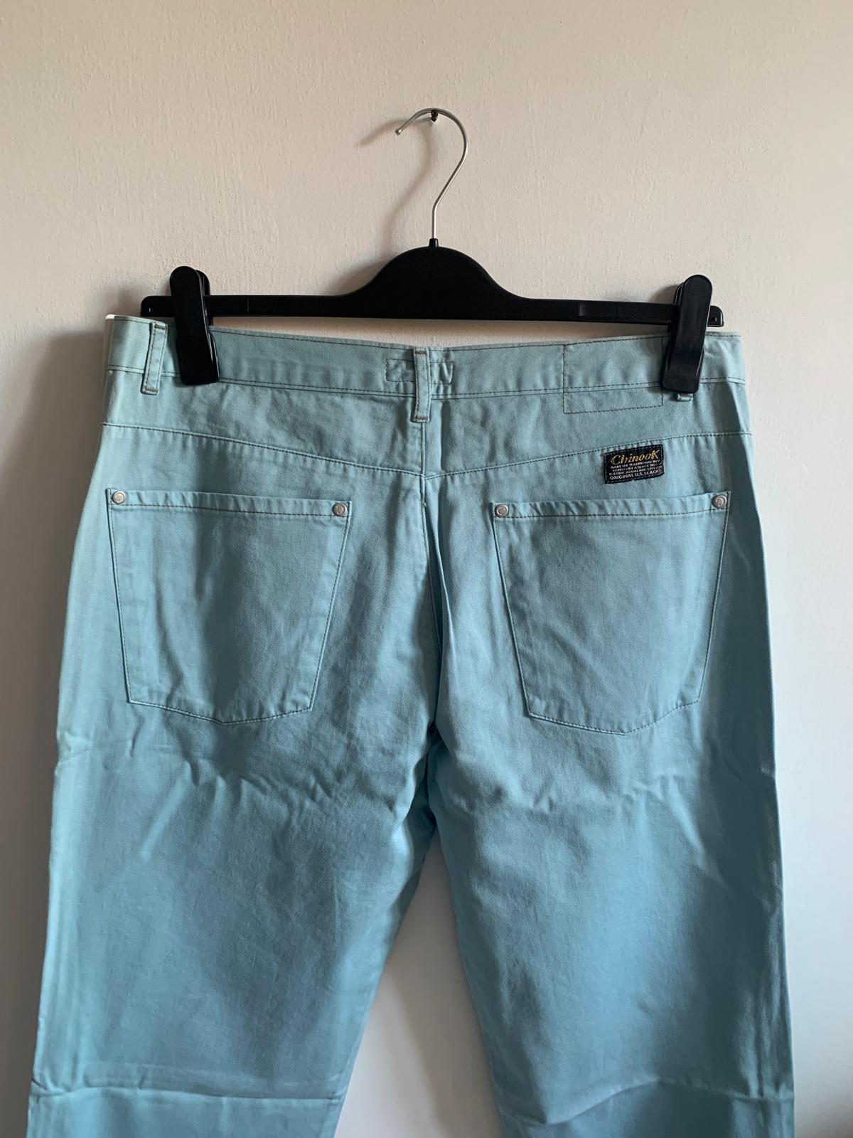 Pantalone Chinook. Taglia 52. 100% Cotone. Colore carta da zucchero