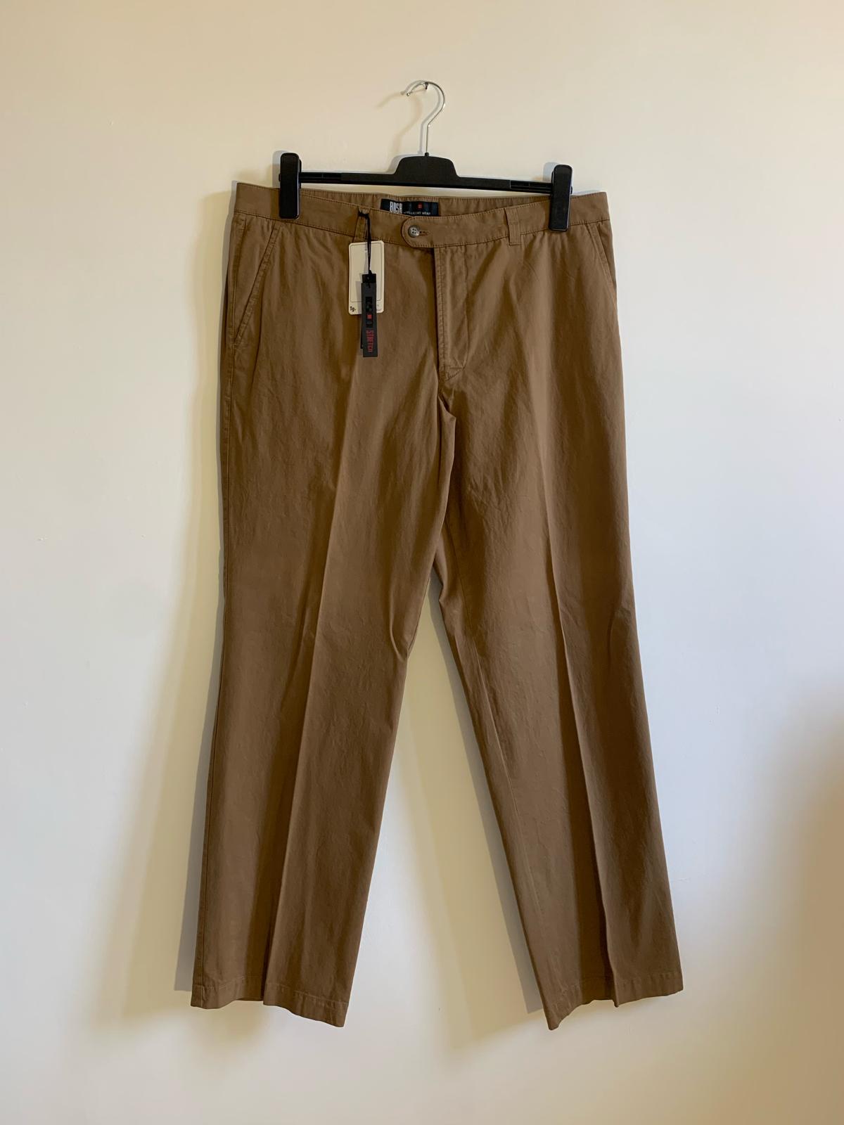 Pantalone Bush taglia 56. Colore marrone. 100% Cotone - GLWear #