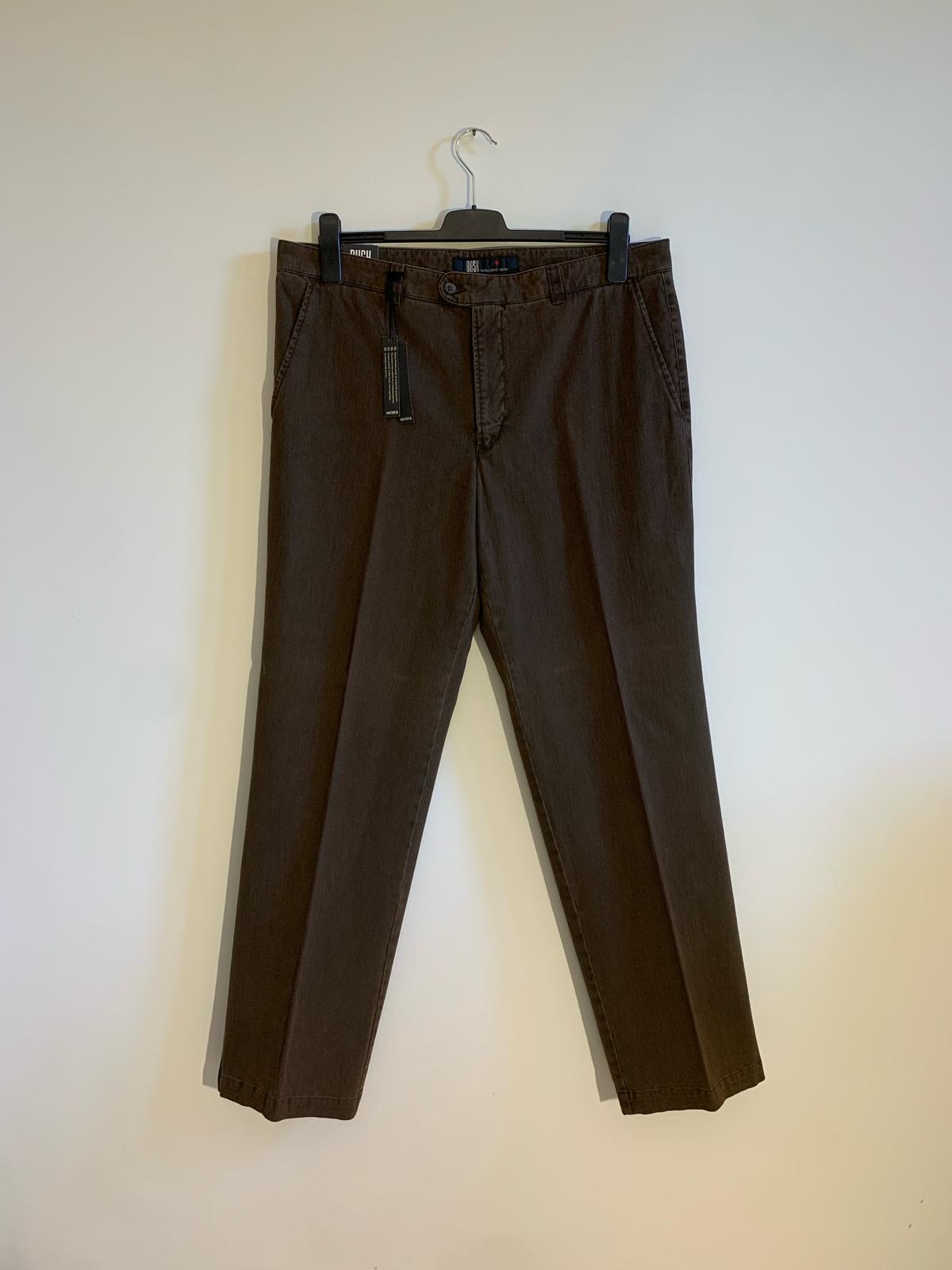 Pantalone Bush taglia 56. Colore marrone. 98% Cotone. - GLWear #