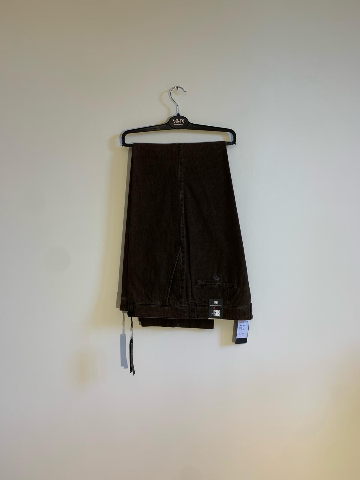 Pantalone Bush taglia 56. Colore marrone. 98% Cotone. - GLWear #