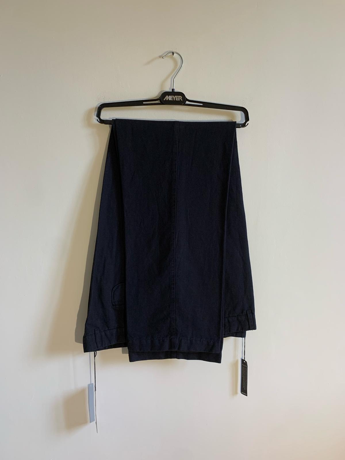 Pantalone Bush. Taglia 58. 60% Cotone 40% Lino. Colore blu - GLWear #