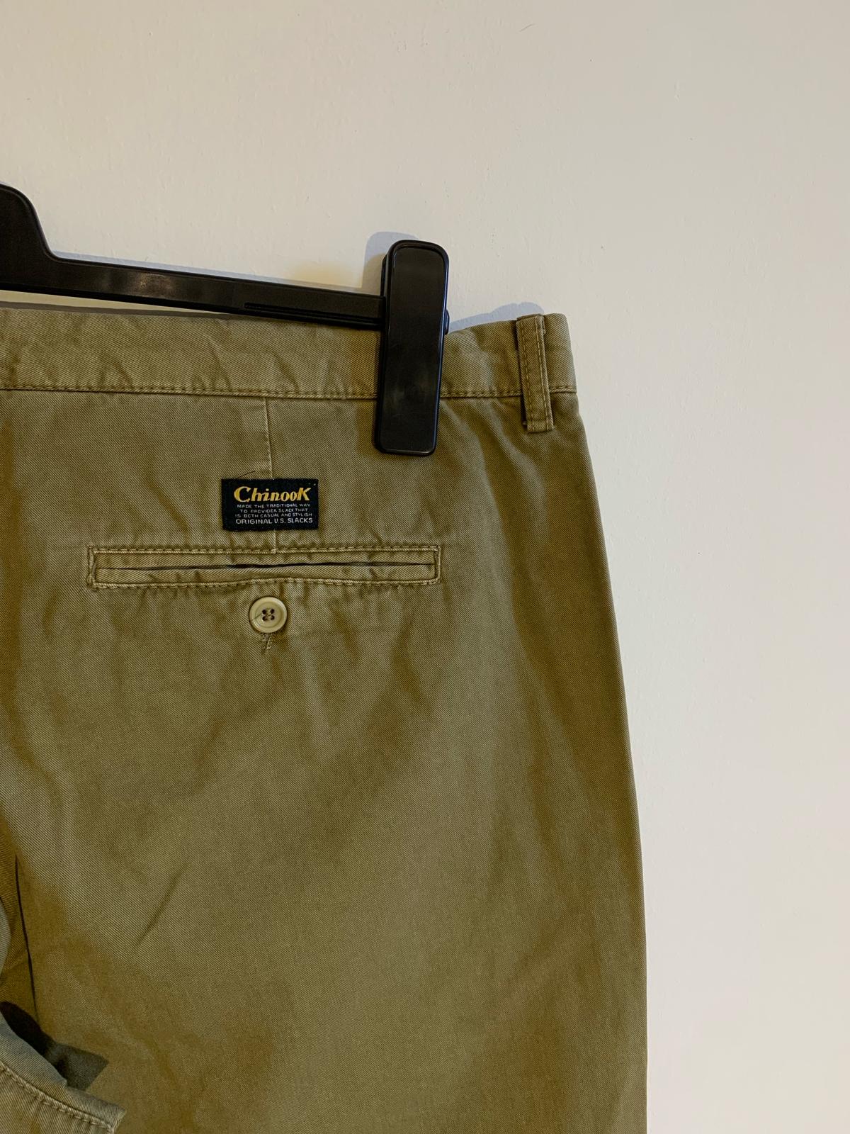 Pantalone Chinook Taglia 56. 100% Cotone. Colore kaki - GLWear #