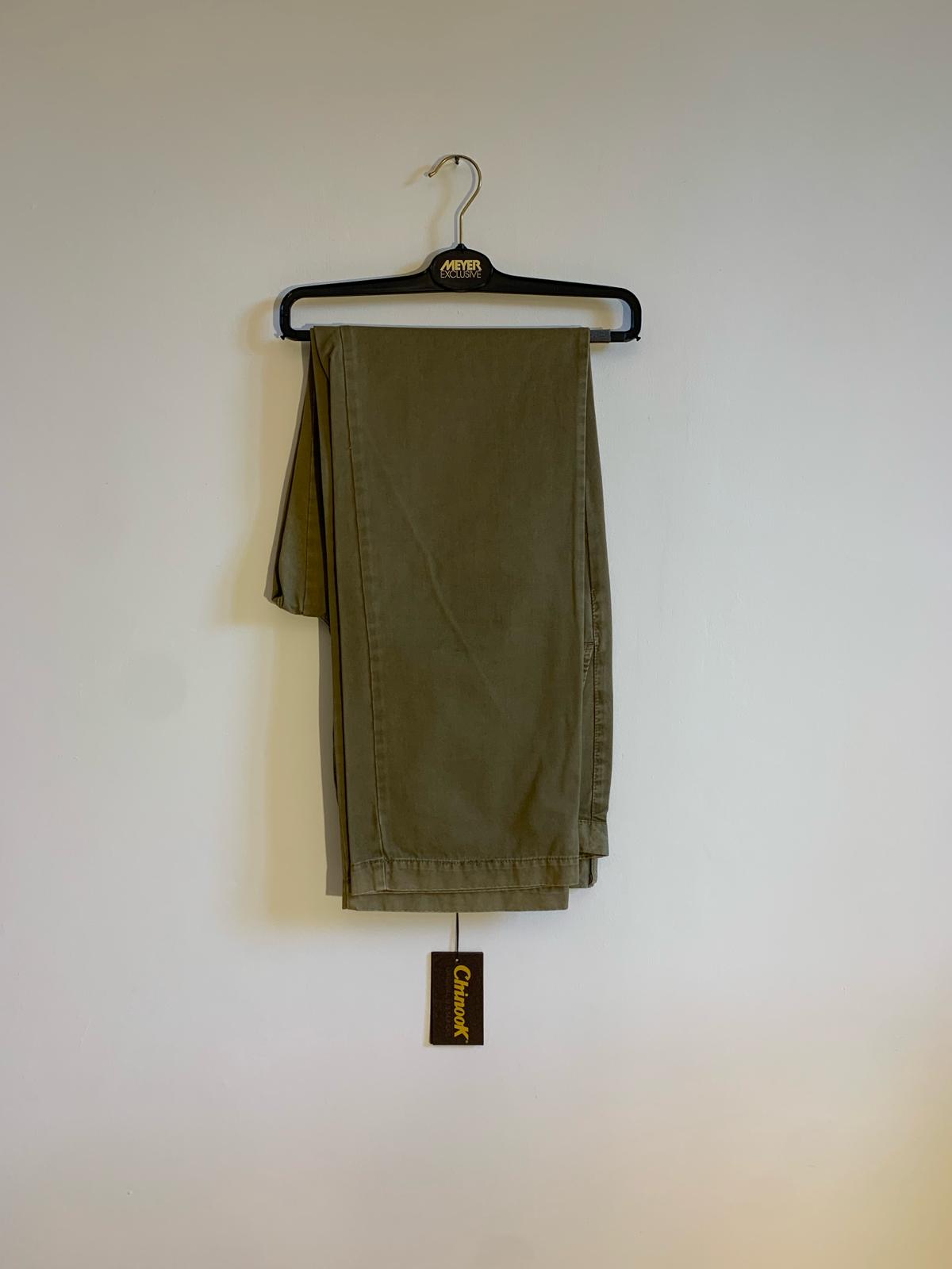 Pantalone Chinook Taglia 56. 100% Cotone. Colore kaki - GLWear #