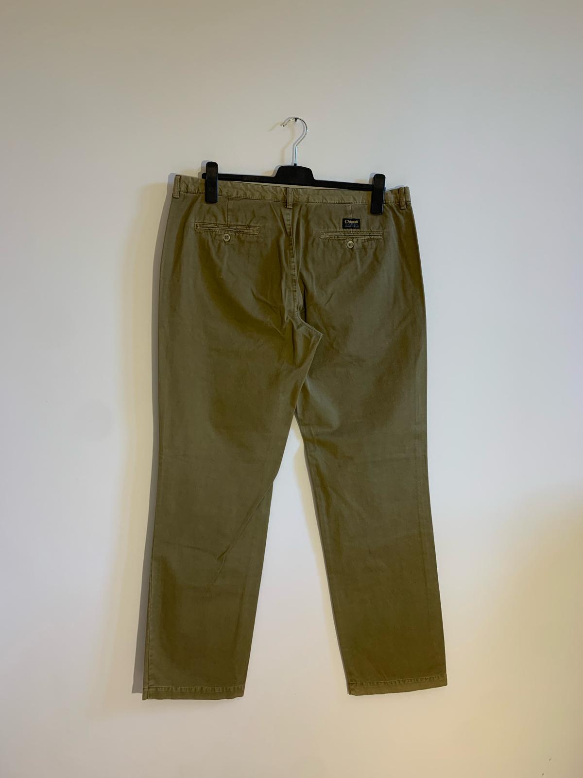 Pantalone Chinook Taglia 56. 100% Cotone. Colore kaki - GLWear #