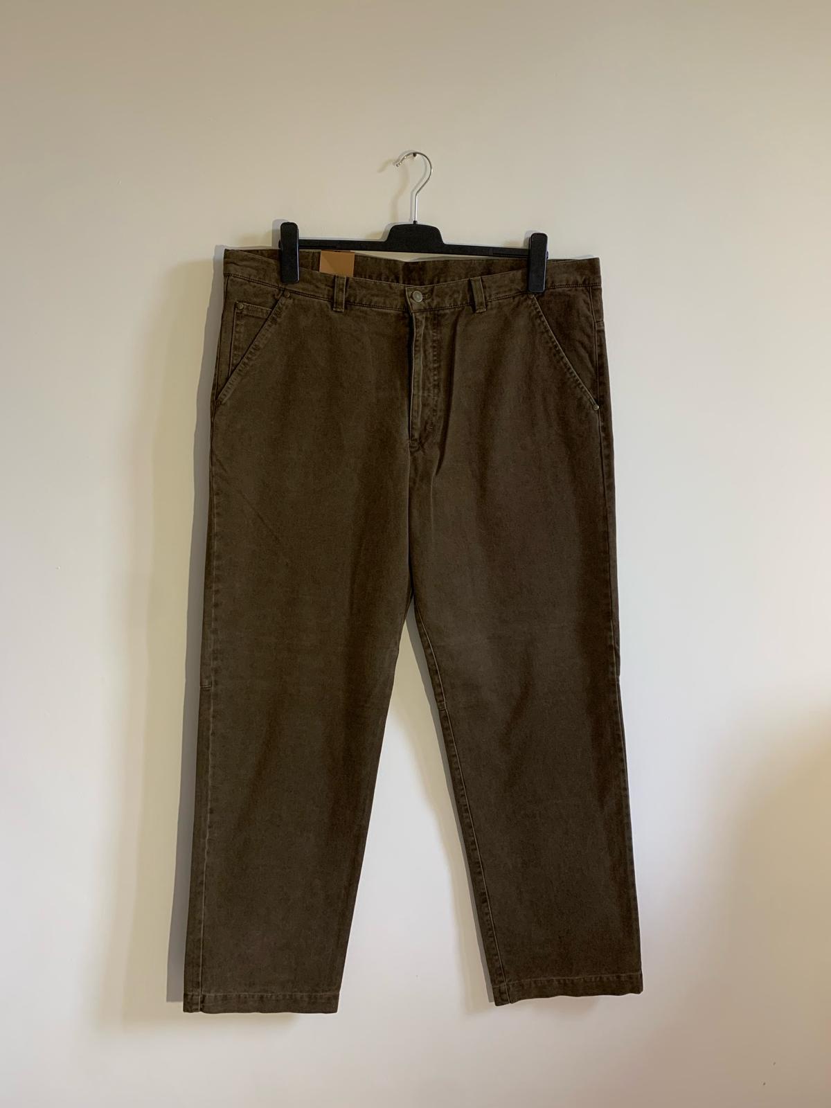 Pantalone Frank Eden. Taglia 58. Colore marrone. 100% Cotone - GLWear #