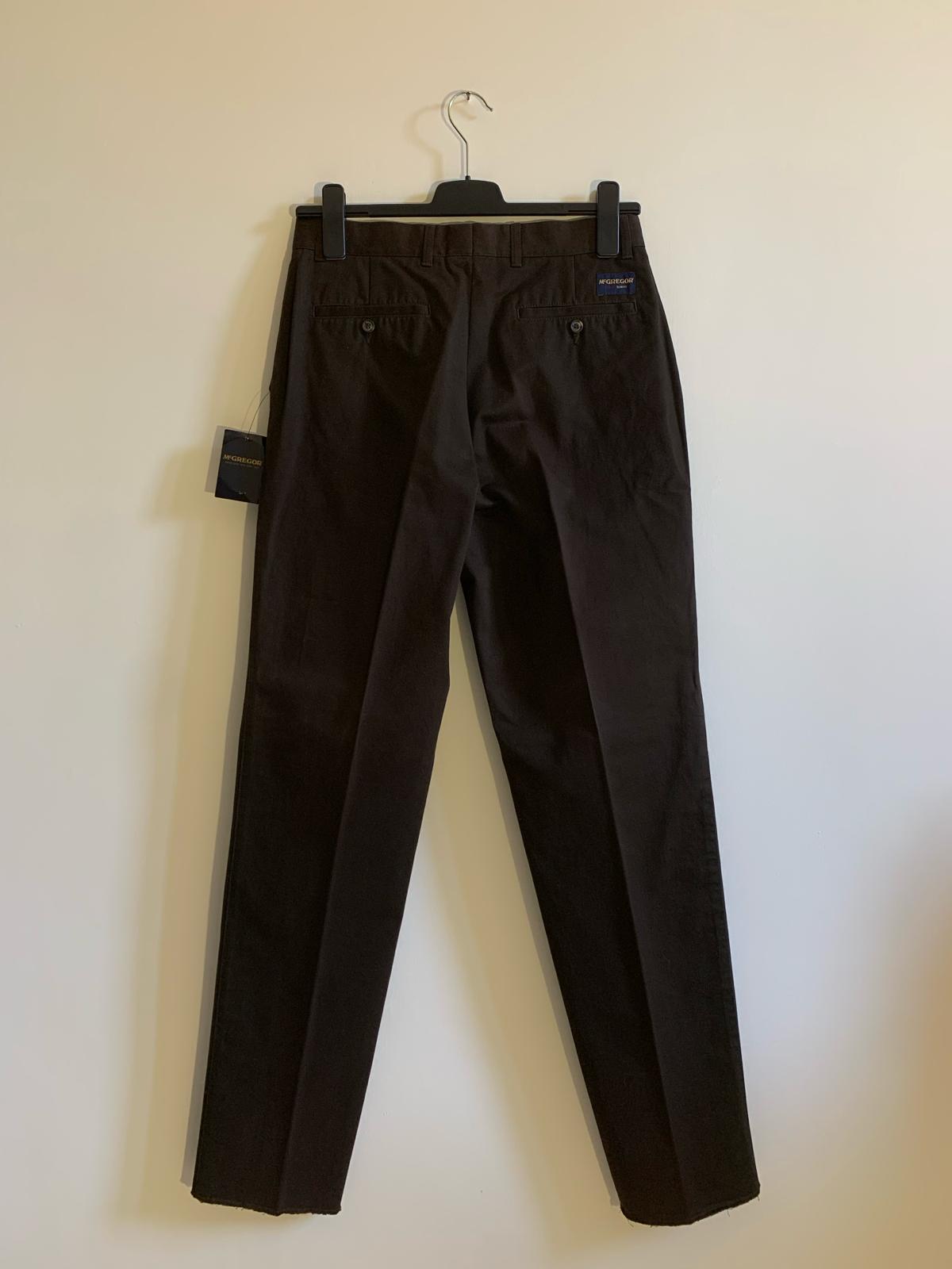 Pantalone McGregor mod. Brenda Gianni. Taglia 48. 100% Cotone. Colore marrone - GLWear #