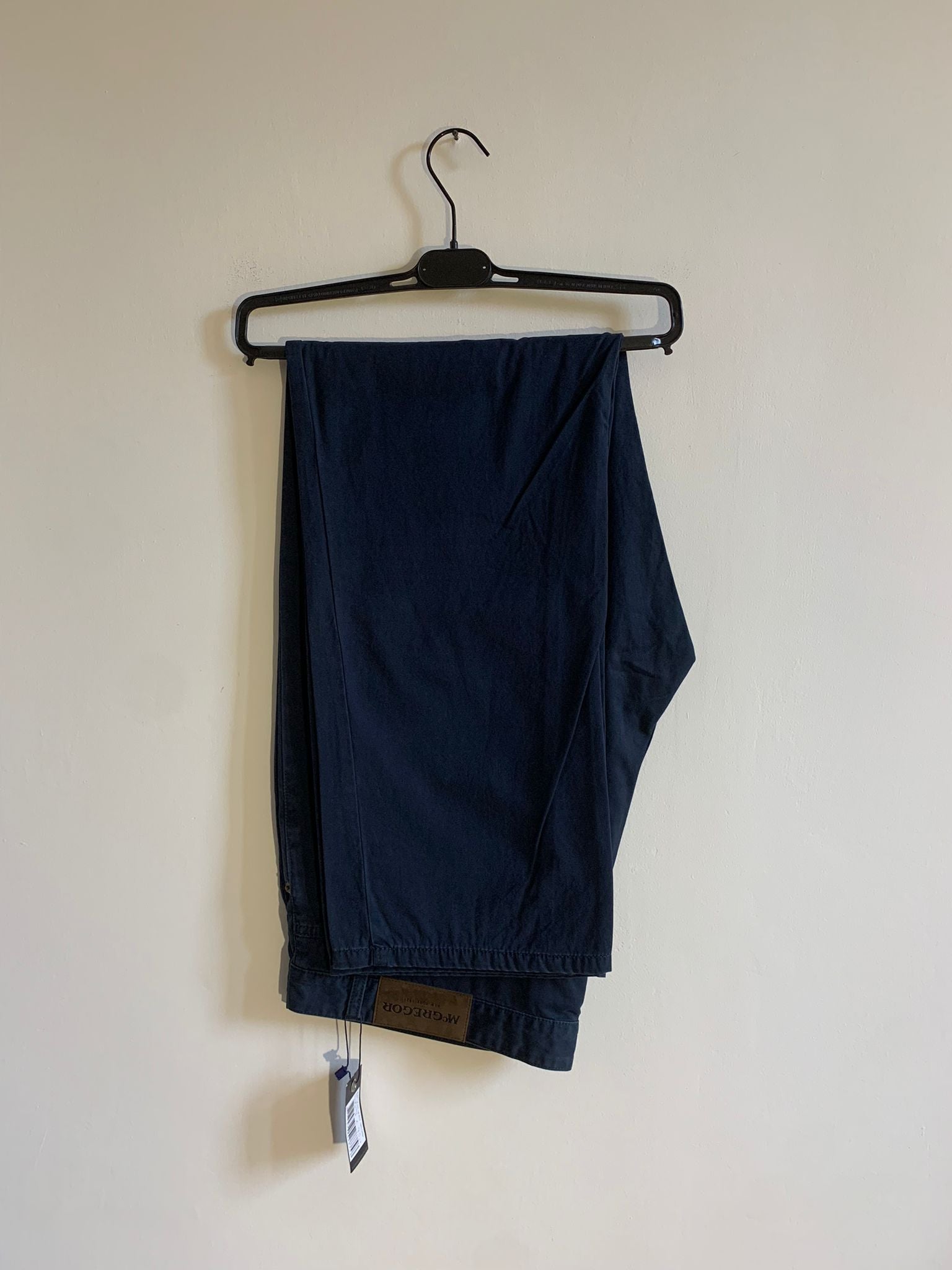 Pantalone McGregor mod. Brera Light Sterling. Taglia 56. 100% Cotone - GLWear #