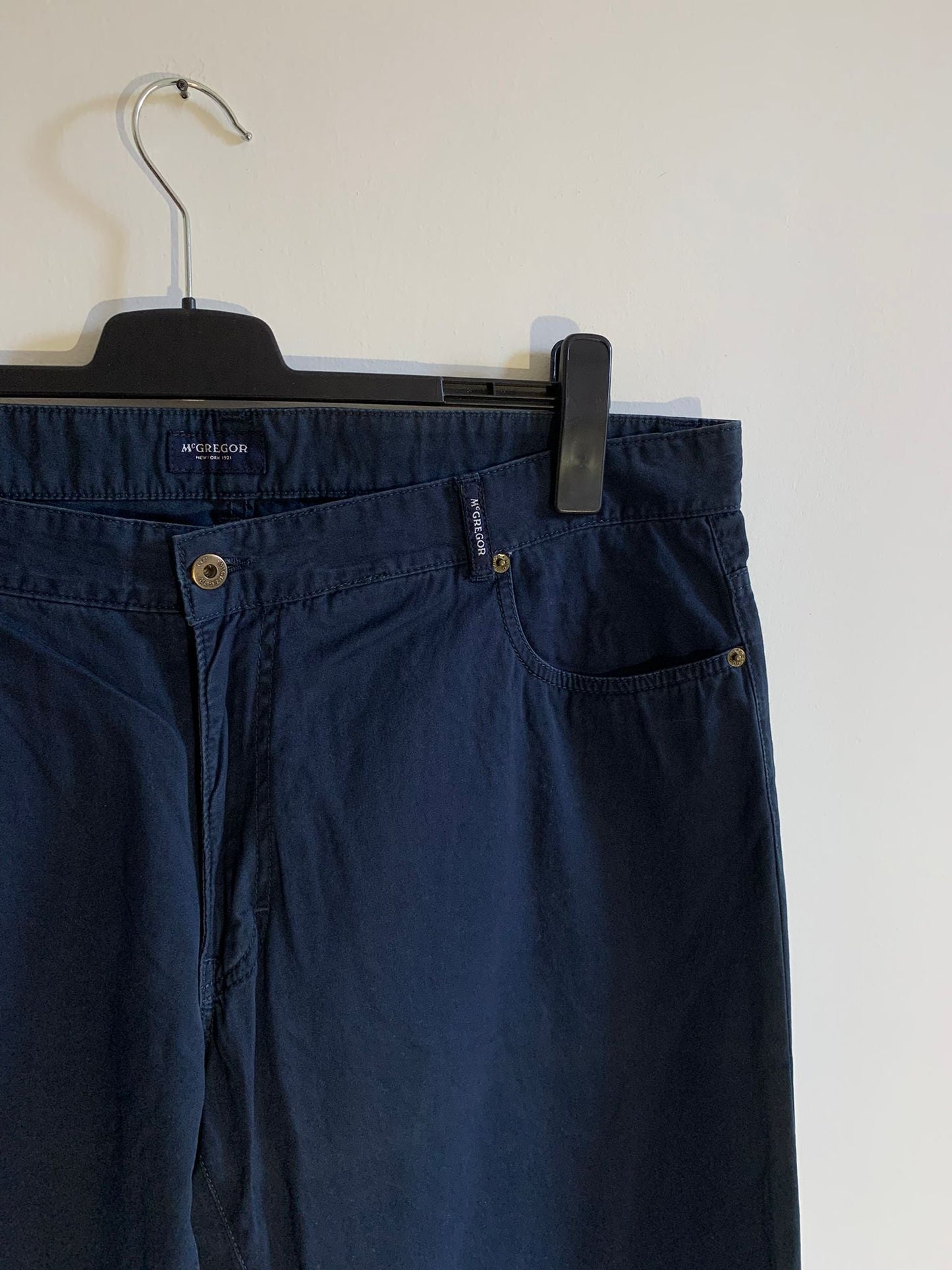 Pantalone McGregor mod. Brera Light Sterling. Taglia 56. 100% Cotone - GLWear #