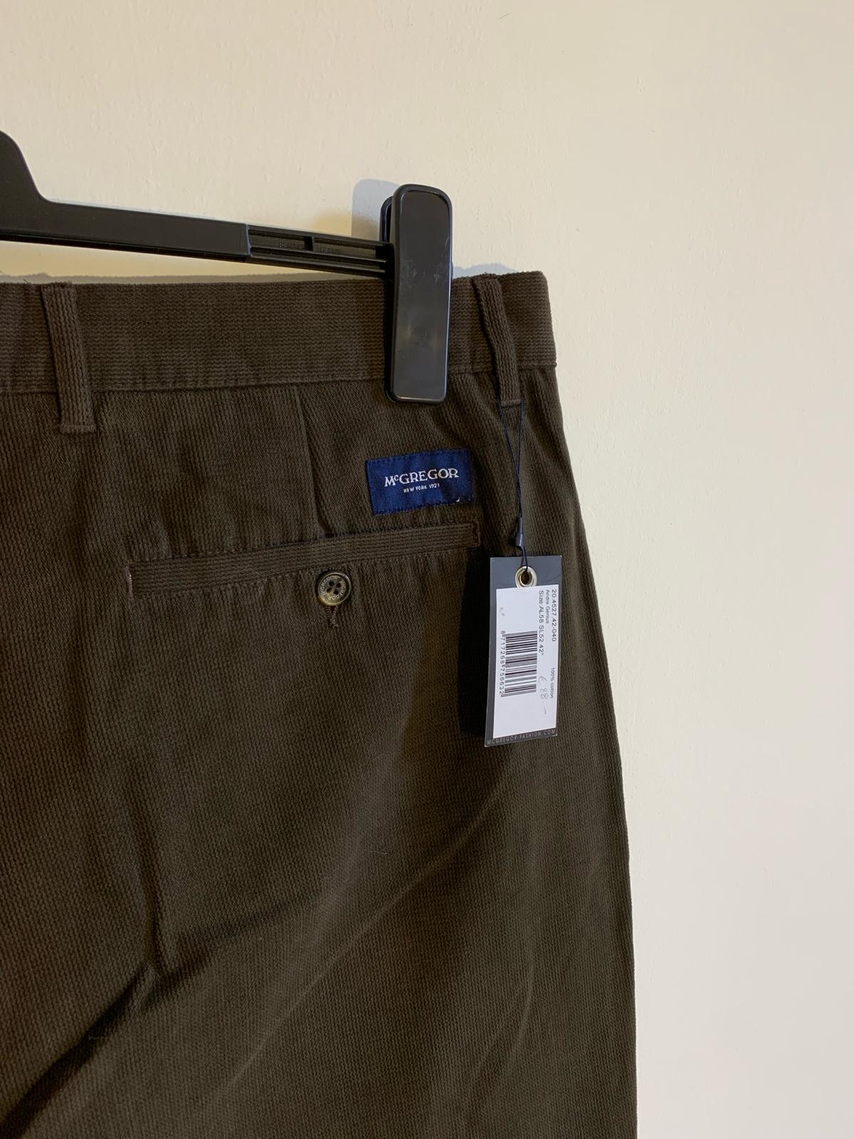 Pantalone McGregor mod.Andre Genius. Taglia 58. 100% Cotone - GLWear #