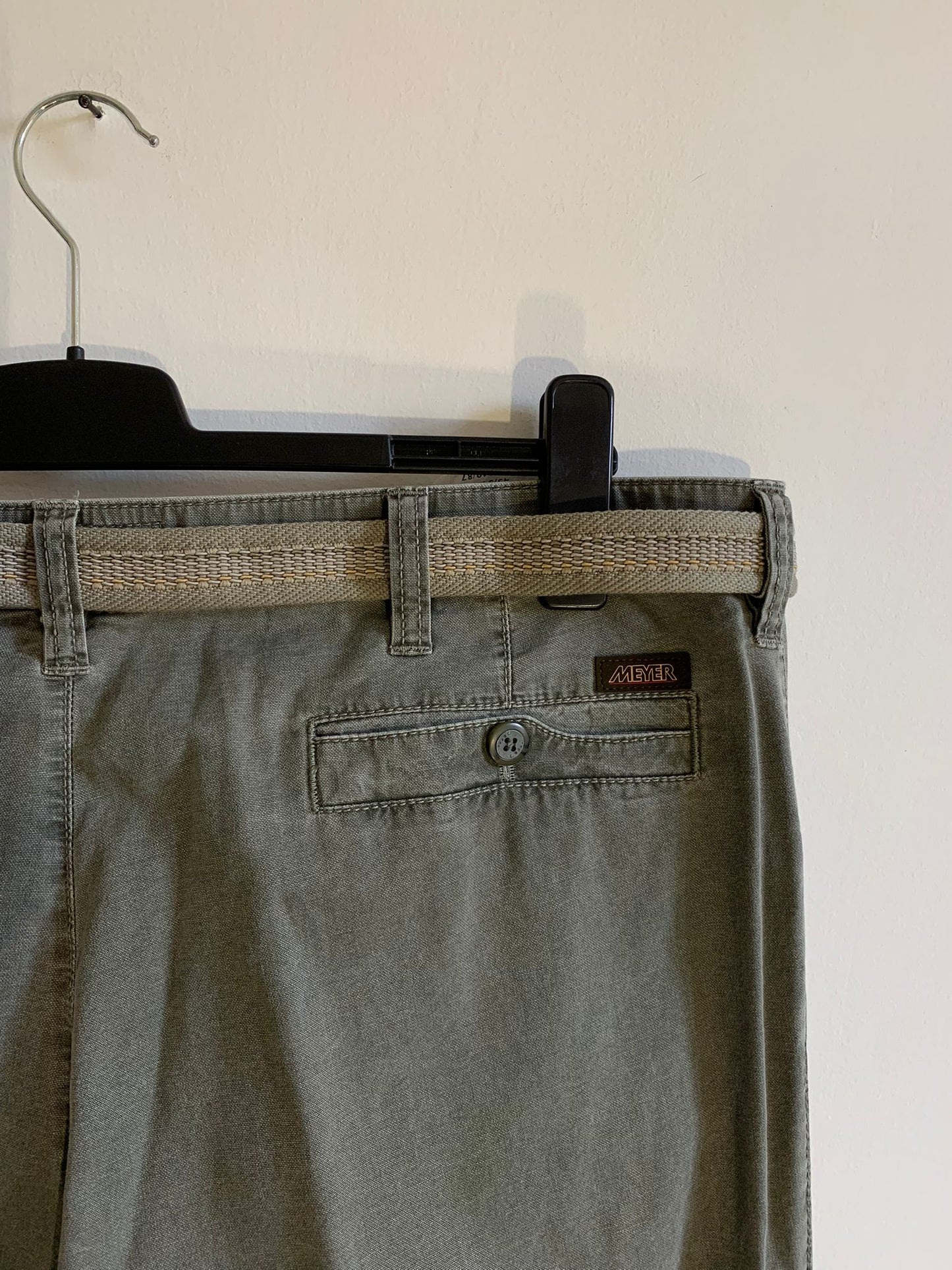 Pantalone Meyer mod. Diego. Taglia 58. 96% cotone 4%Elastan. Cintura per regolare la circonferenza della vita - GLWear #