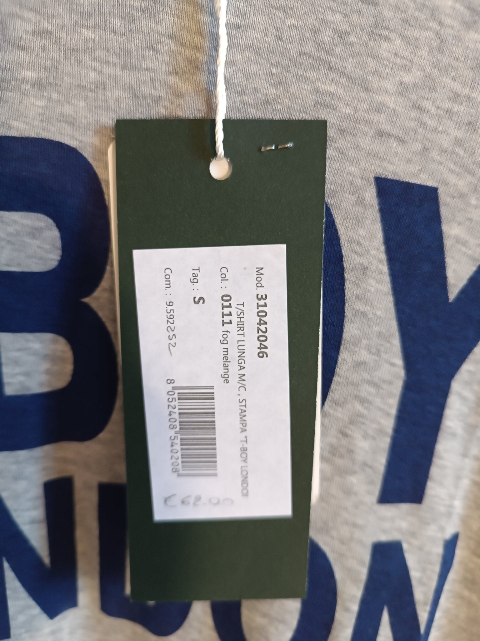 T-shirt Fred Perry Donna. 100% Cotone. Taglia S. Colore grigio. Made in Italy - GLWear #